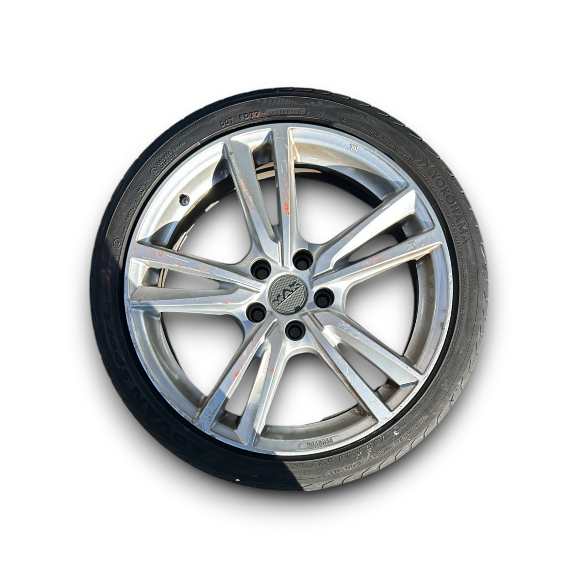 Set 4 Leichtmetallräder (Mak Icon) Maserati Levante (5 Löcher /225 /40 R18) (2016> 2024)
