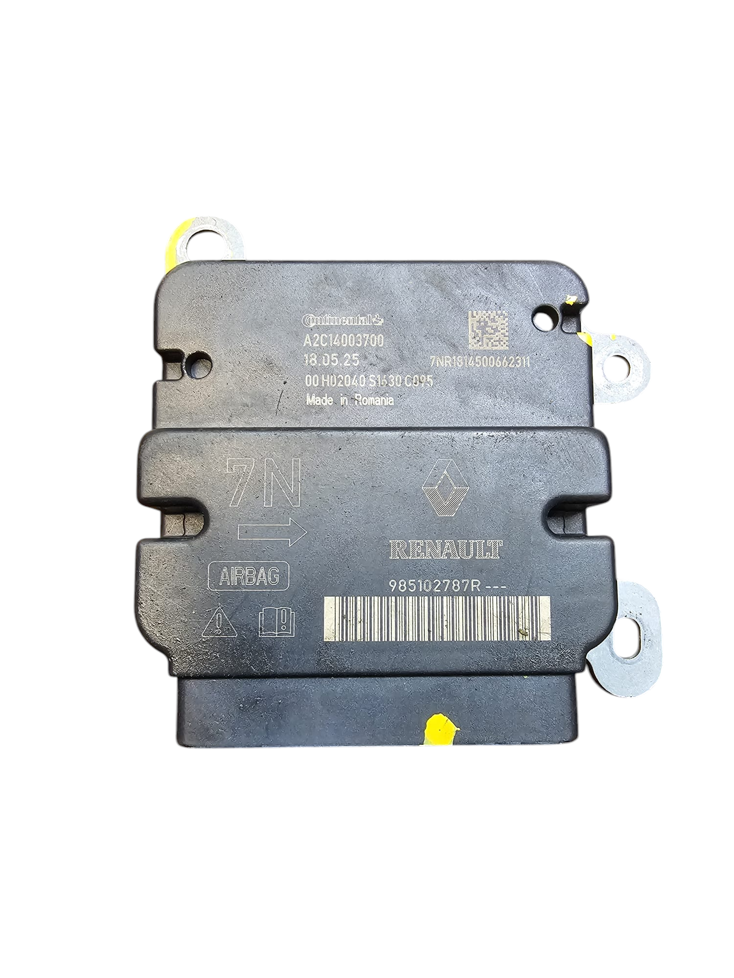 Airbag Control Unit Dacia Sandero II (2012-2020) Kabeljau: 985102787r