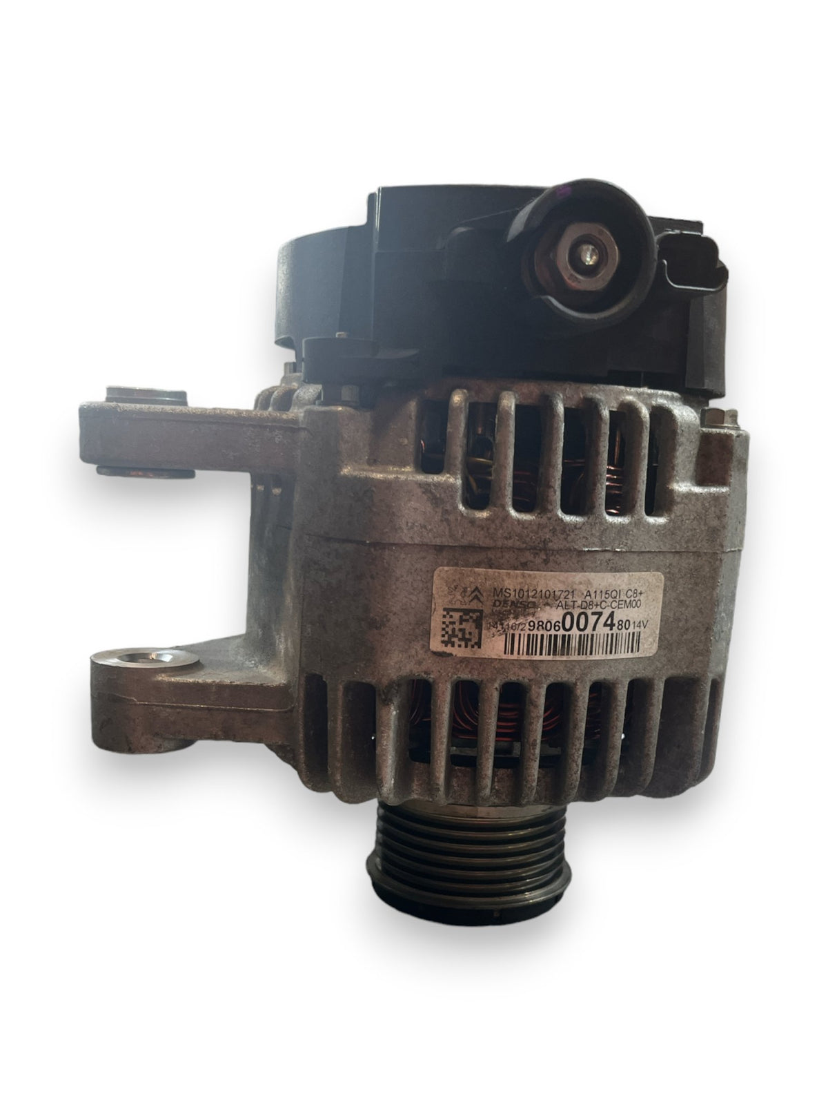 Alternatore Citroen C3 ( 2014 - 1.2 ) cod : MS1012101721 - F&amp;P CRASH SRLS - Ricambi Usati