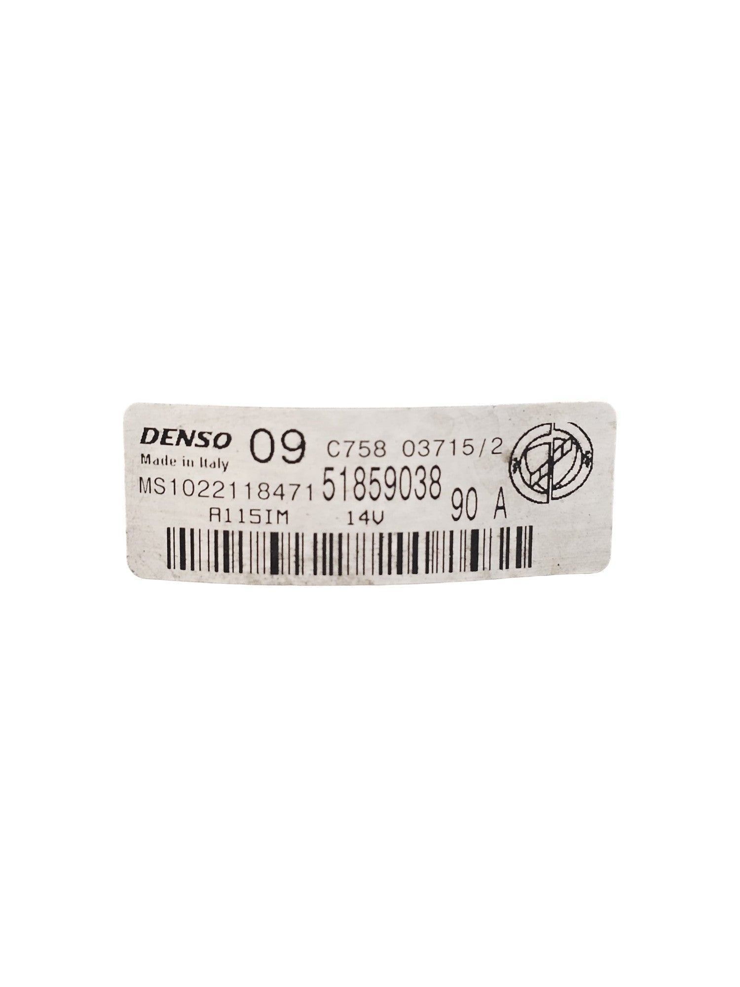 Alternatore Fiat Grande Punto 1.2 Benzina Cod:51859038 (2005 - 2012) - F&P CRASH SRLS - Ricambi Usati