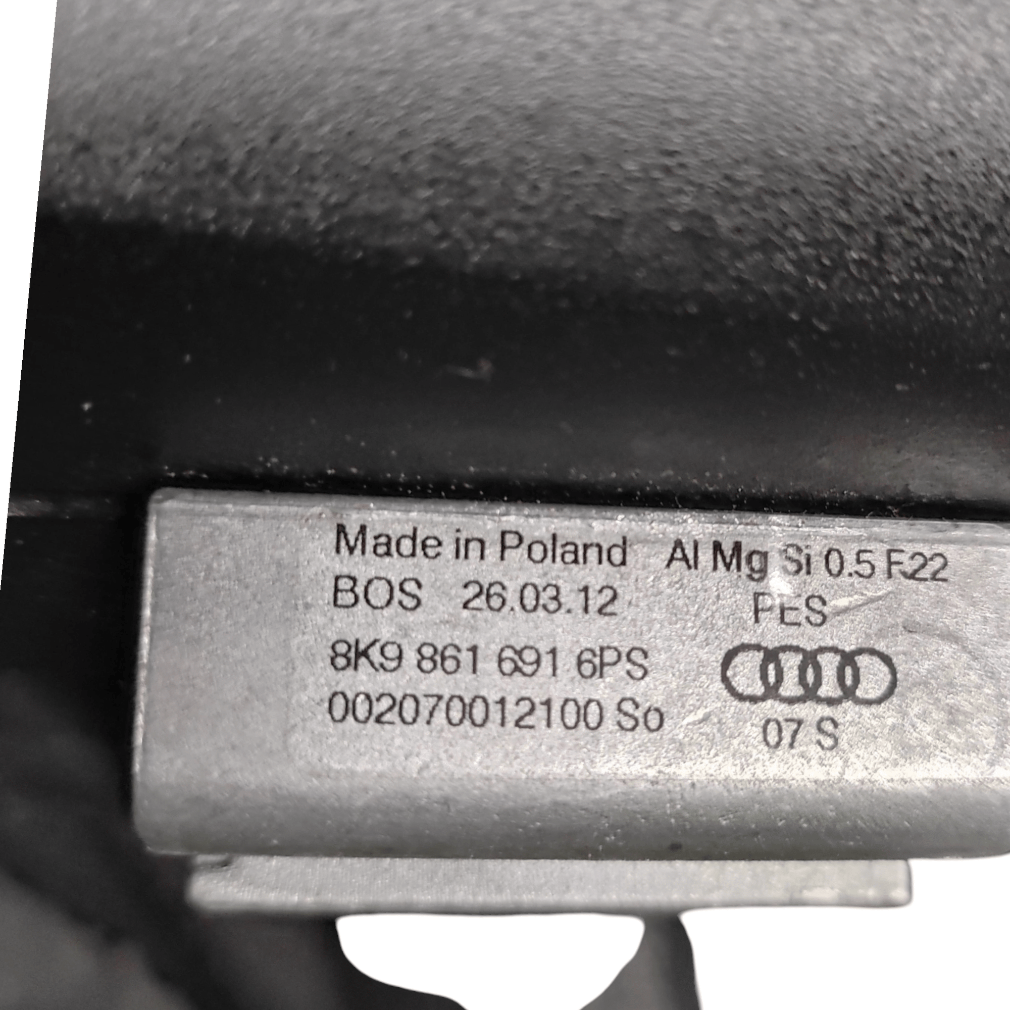 Cappelliera a Rullo Audi A4 Avant (B8) COD: 8K98616916PS (2007 - 2016) - F&P CRASH SRLS - Ricambi Usati