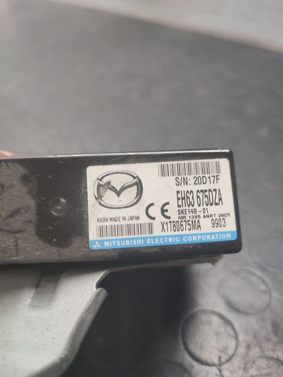 Centralina allarme Mazda Cx-7 ( 2009 ) cod eh63675dza - F&amp;P CRASH SRLS - Ricambi Usati
