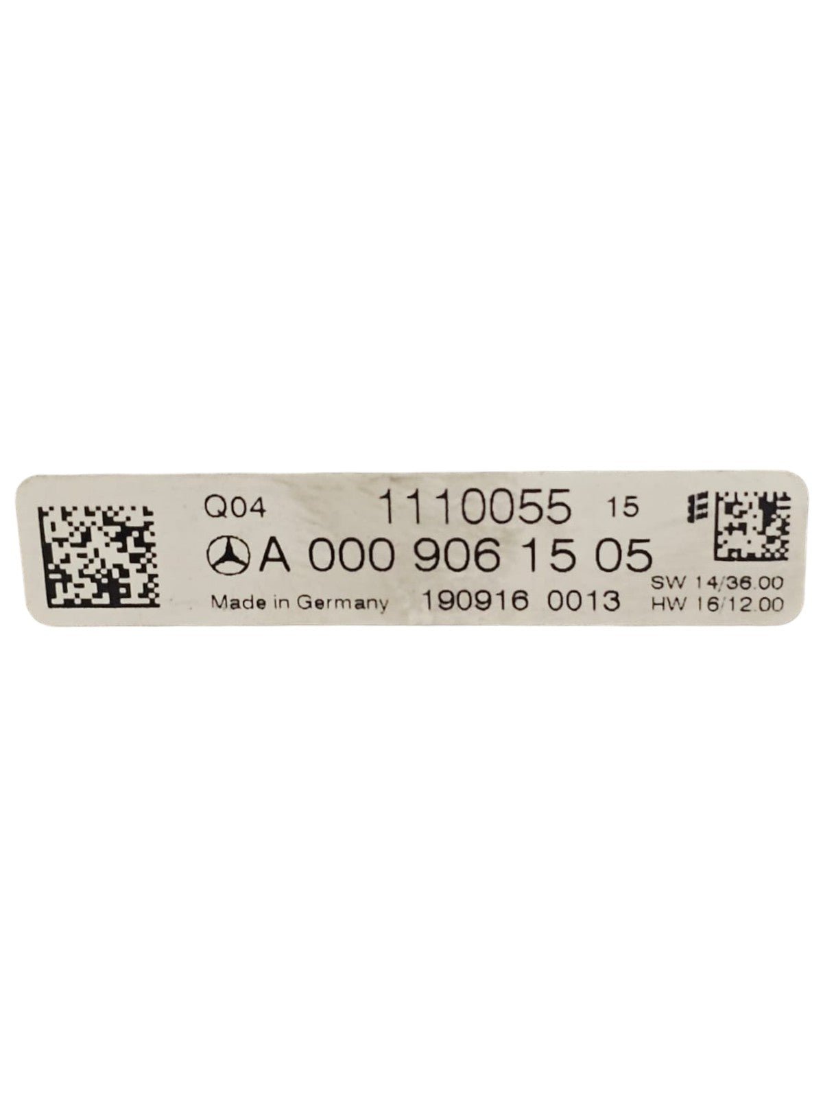 Centralina Batteria Mercedes Classe C W205 Cod:A0009061505 (2014 - 2021) - F&P CRASH SRLS - Ricambi Usati