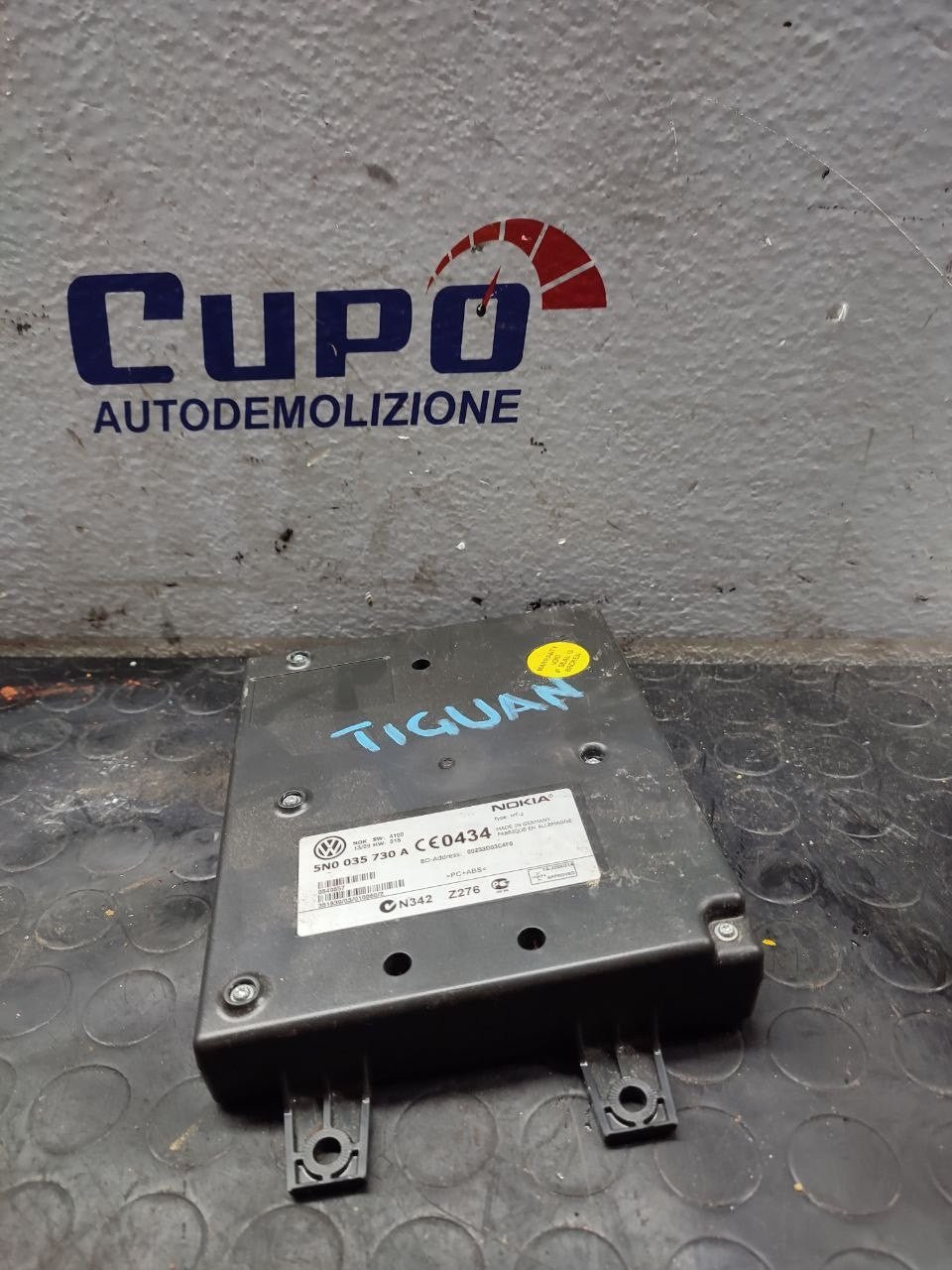 Centralina bluetooth Volkswagen Tiguan ( 5n - 2010 ) cod 5n0035730a - F&amp;P CRASH SRLS - Ricambi Usati