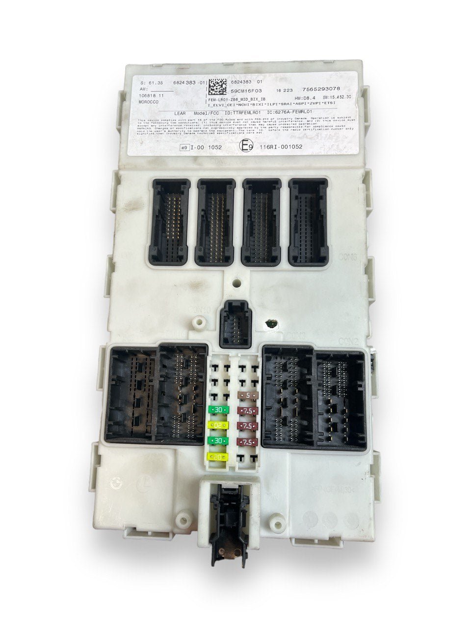 Centralina Body Computer Bmw Serie 1 F21 1.5 diesel ( 2011 - 2019 ) COD:6824383 - F&amp;P CRASH SRLS - Ricambi Usati