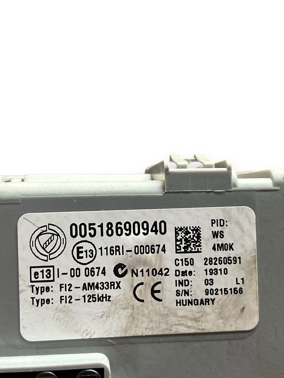 Centralina / Body computer Fiat Punto Evo / Grande Punto 1.4 benzina cod.518690940 (2008 - 2012) - F&P CRASH SRLS - Ricambi Usati