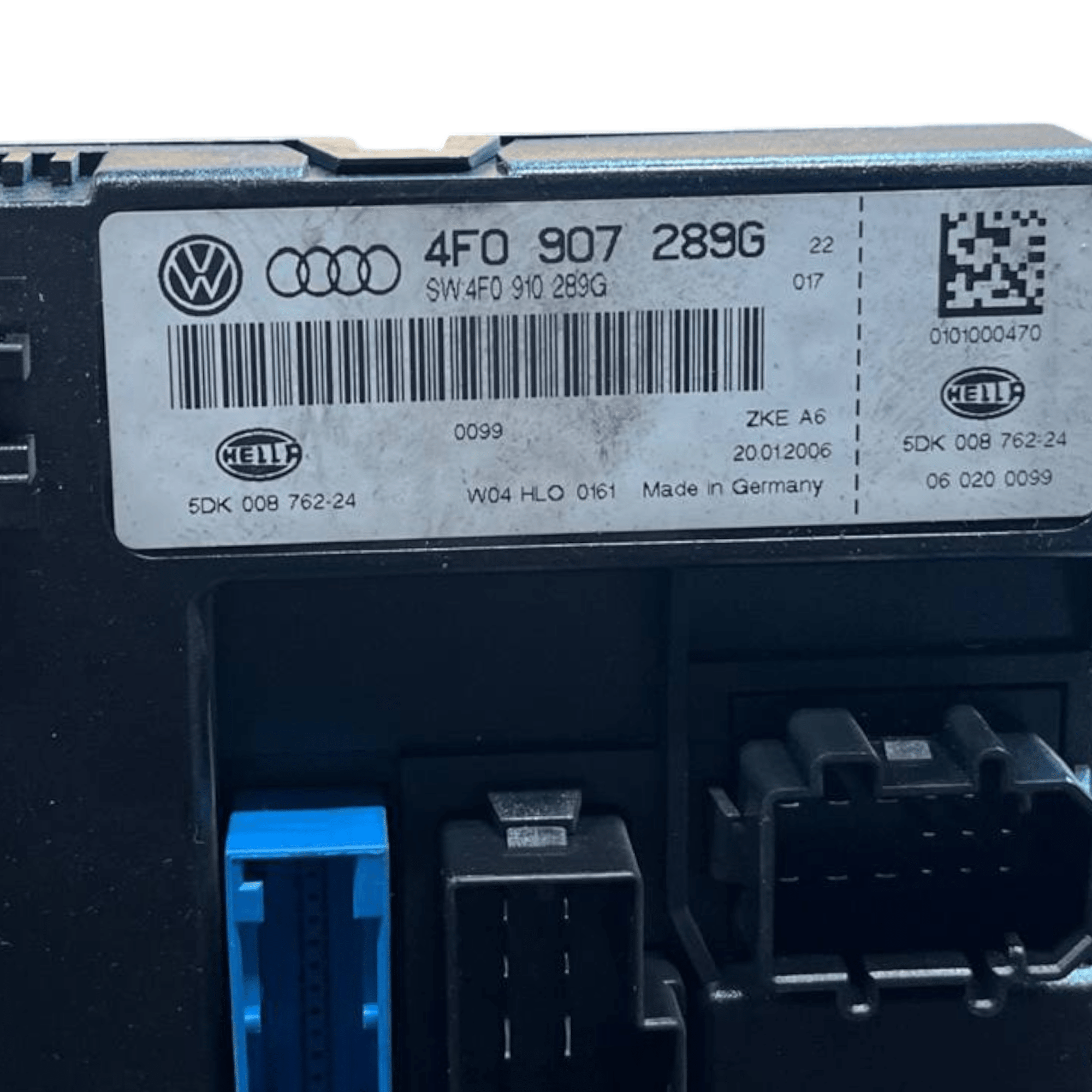 Centralina comfort Audi A6 C6 / 4F (2004 - 2011) cod.4F0907289G - F&P CRASH SRLS - Ricambi Usati