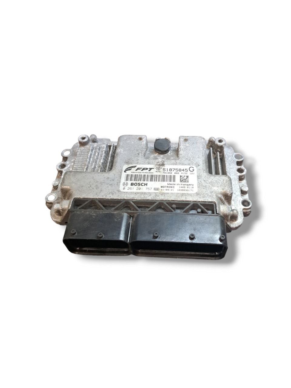 Centralina ECU Motore Fiat Bravo 1.4 benzina (2008) COD:51875845 - F&P CRASH SRLS - Ricambi Usati