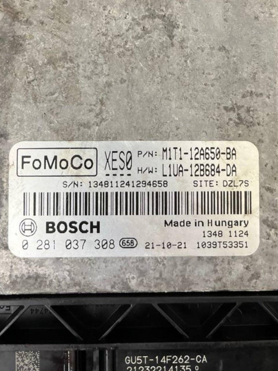 Centralina Ecu Motore Ford Focus mk4 1.5 Diesel Euro 6 (2018>) cod: 0281037308 / M1T1-12A650-BA - F&P CRASH SRLS - Ricambi Usati