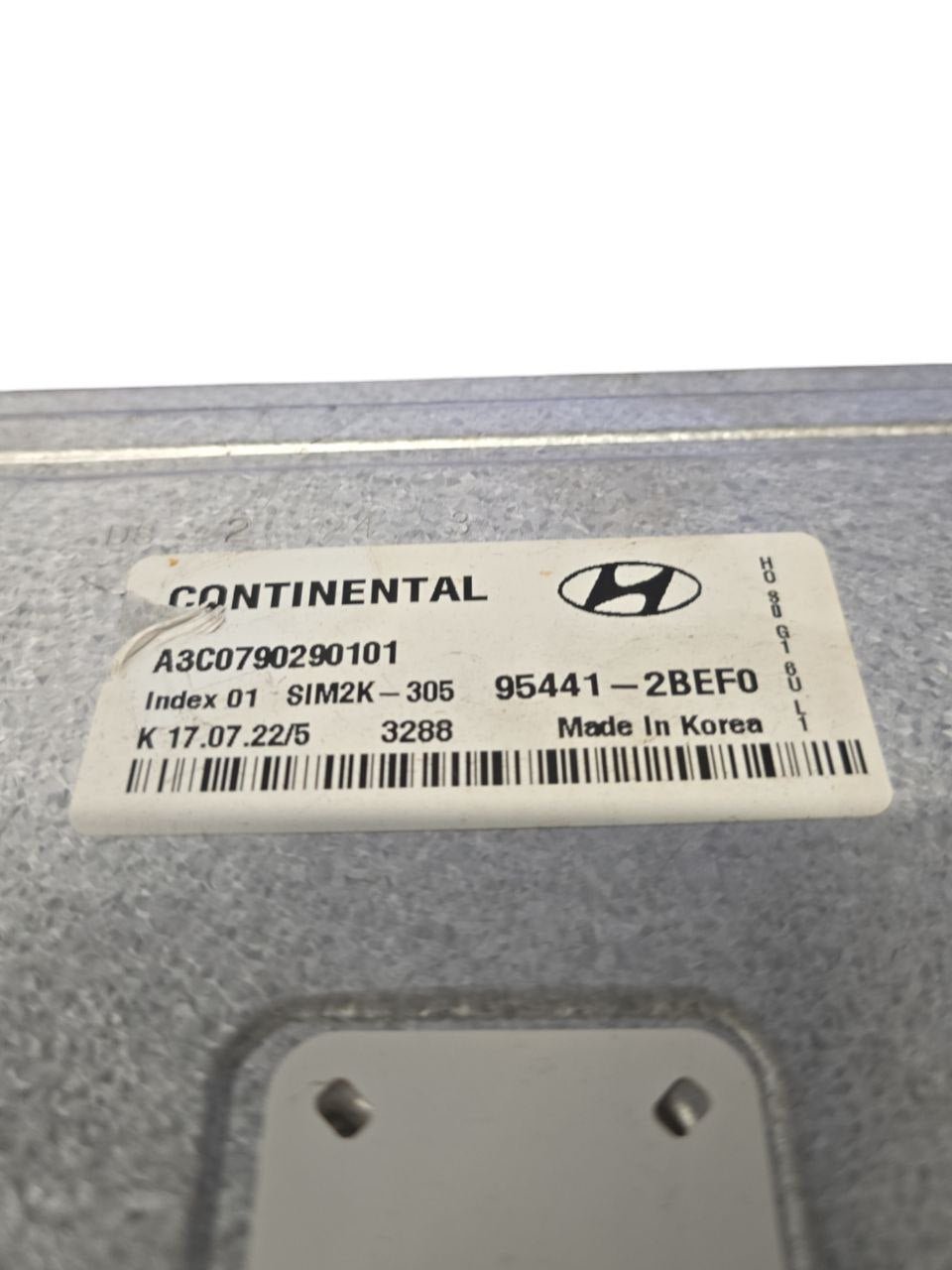 Centralina Ecu Motore Hyndai Kona Cod : 95441 - 2BEF0 1.6 Benzina - Hybrid (2017>) - F&P CRASH SRLS - Ricambi Usati