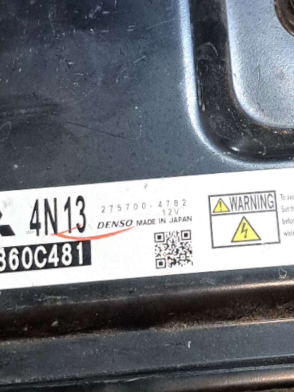 Centralina Ecu Motore Mitsubishi ASX 1.8 diesel ( 2013 - 2016 ) COD:275700-4782 - F&P CRASH SRLS - Ricambi Usati