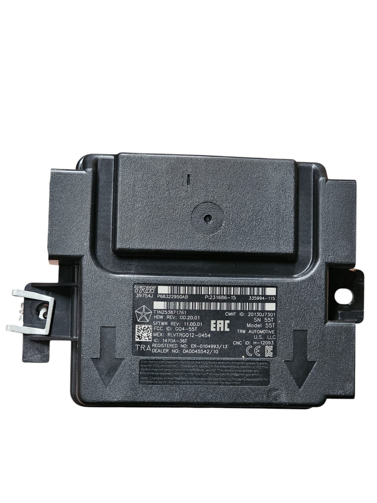 Centralina Keyless Jeep Cherokee KL Cod:68322950AB (2013 - 2023) - F&amp;P CRASH SRLS - Ricambi Usati
