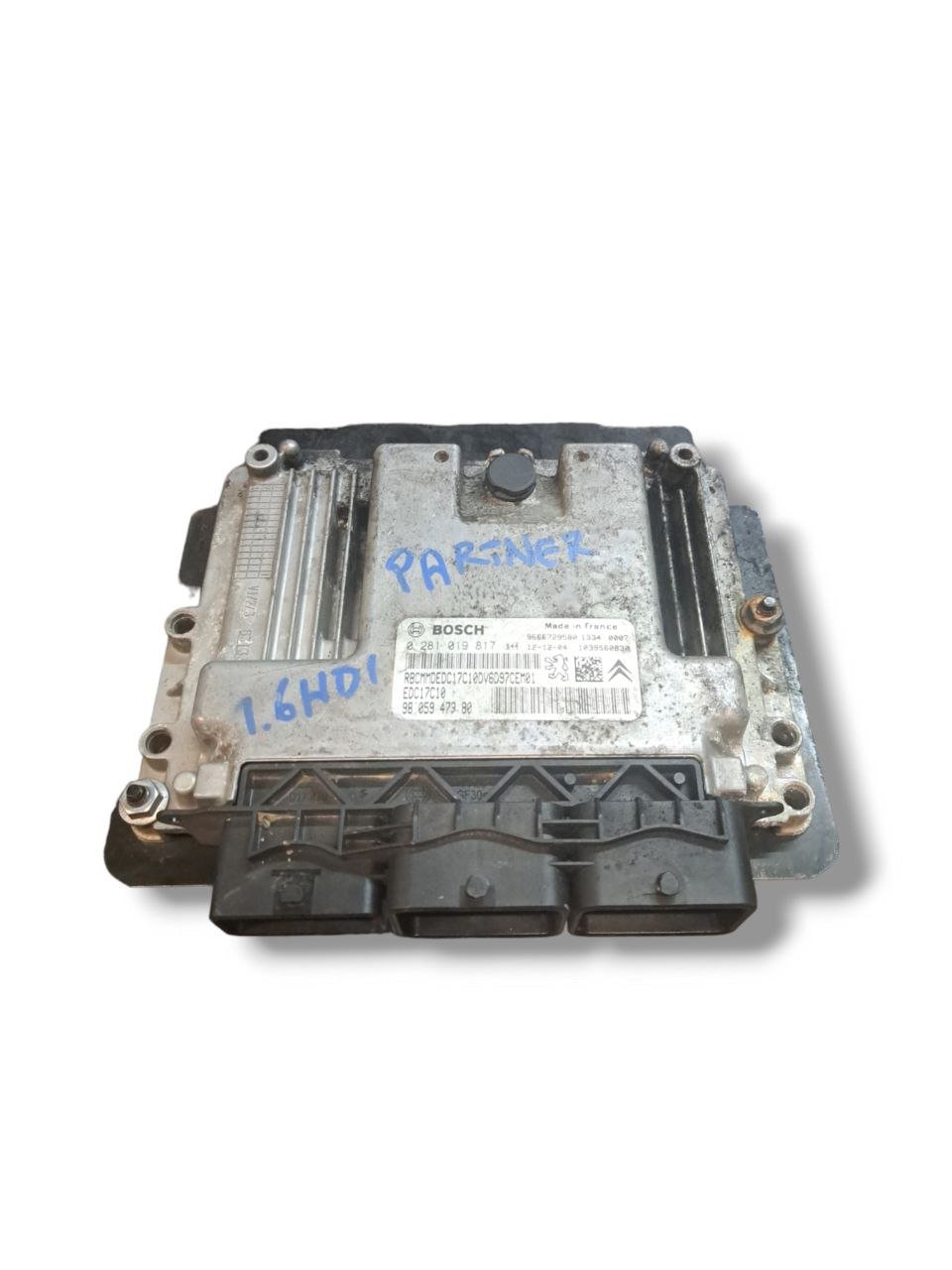 Centralina motore ecu Citroen Berlingo / Partner 1.6 hdi (2009-2013) COD:9805947380 - F&P CRASH SRLS - Ricambi Usati