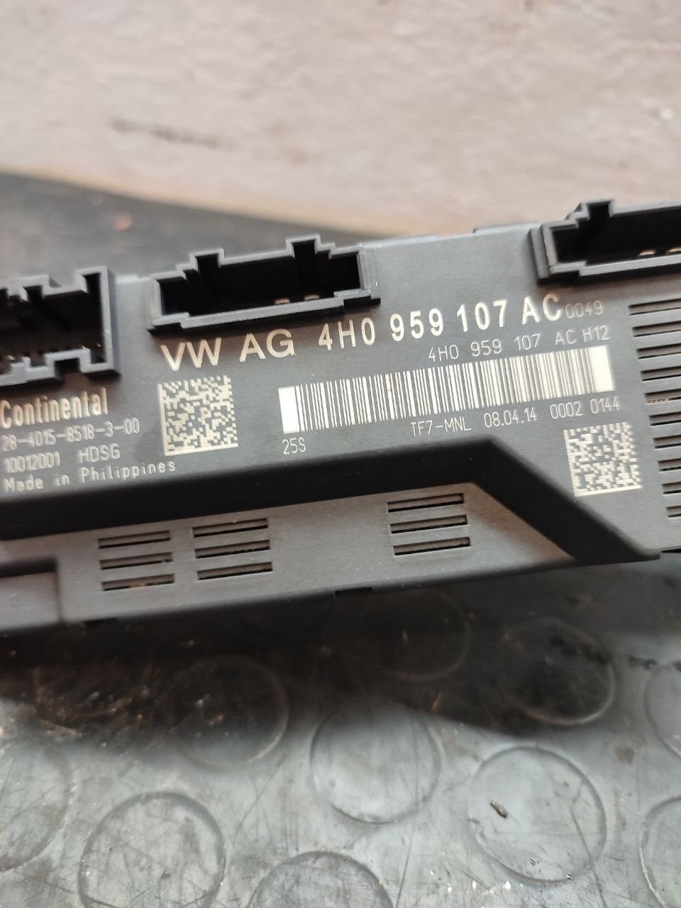 Centralina portellone posteriore Audi A8 ( D4 ) cod 4h0959107ac - F&P CRASH SRLS - Ricambi Usati