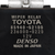 Centralina Tergicristallo Toyota Yaris Cross COD: 8594052100 (2020 - ) - F&P CRASH SRLS - Ricambi Usati