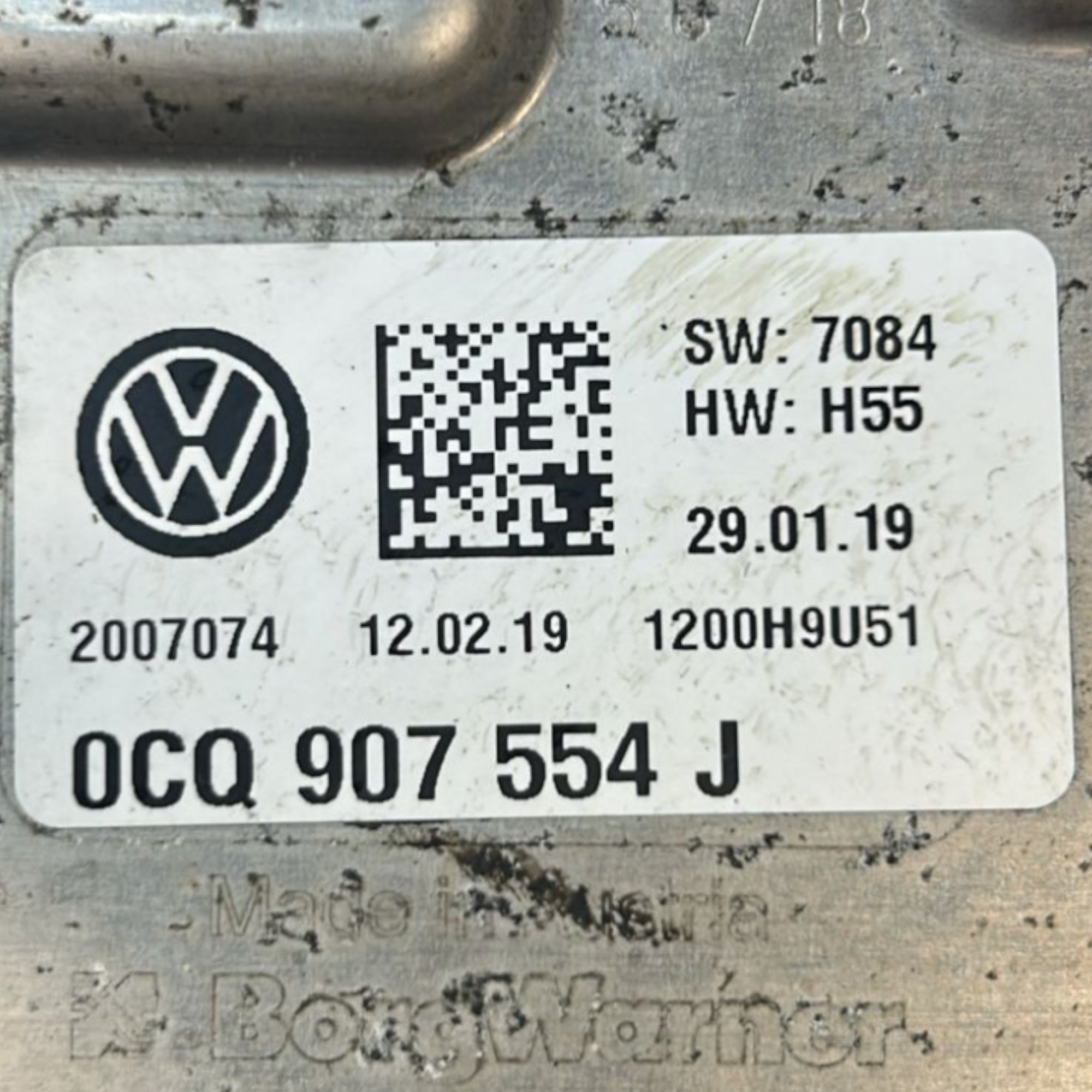 Centralina Trazione / Differenziale Volkswagen T - Roc cod.0CQ907554J 2.0 Diesel (2017 > ) - F&P CRASH SRLS - Ricambi Usati