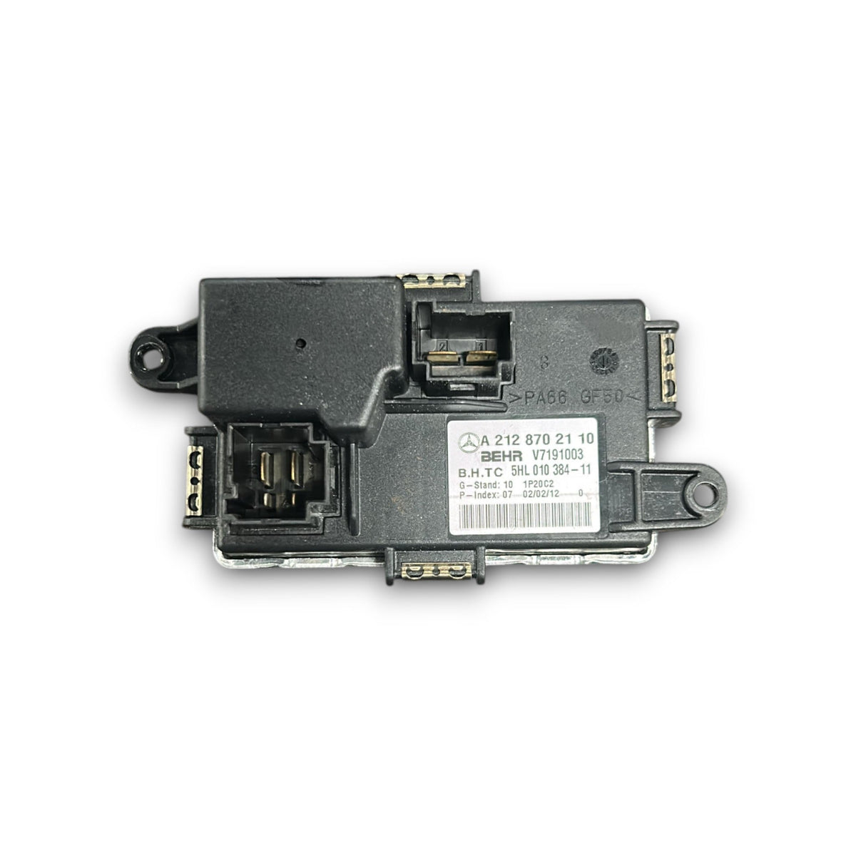 Centralina Ventola Abitacolo Mercedes Benz Classe E (W212) cod.A2128702110 (2009 &gt; 2016) Resistenza - F&amp;P CRASH SRLS - Ricambi Usati