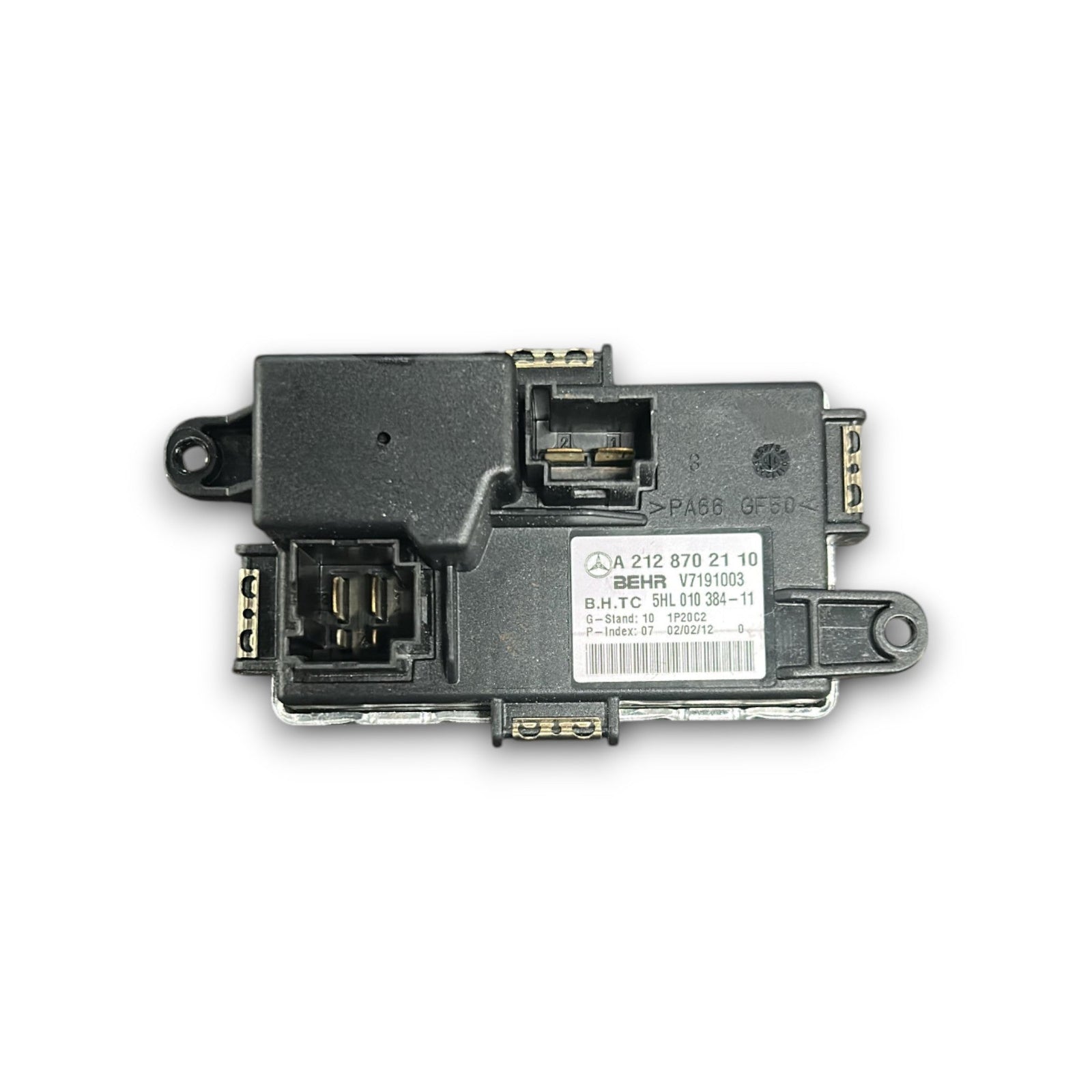 Centralina Ventola Abitacolo Mercedes Benz Classe E (W212) cod.A2128702110 (2009 > 2016) Resistenza - F&P CRASH SRLS - Ricambi Usati
