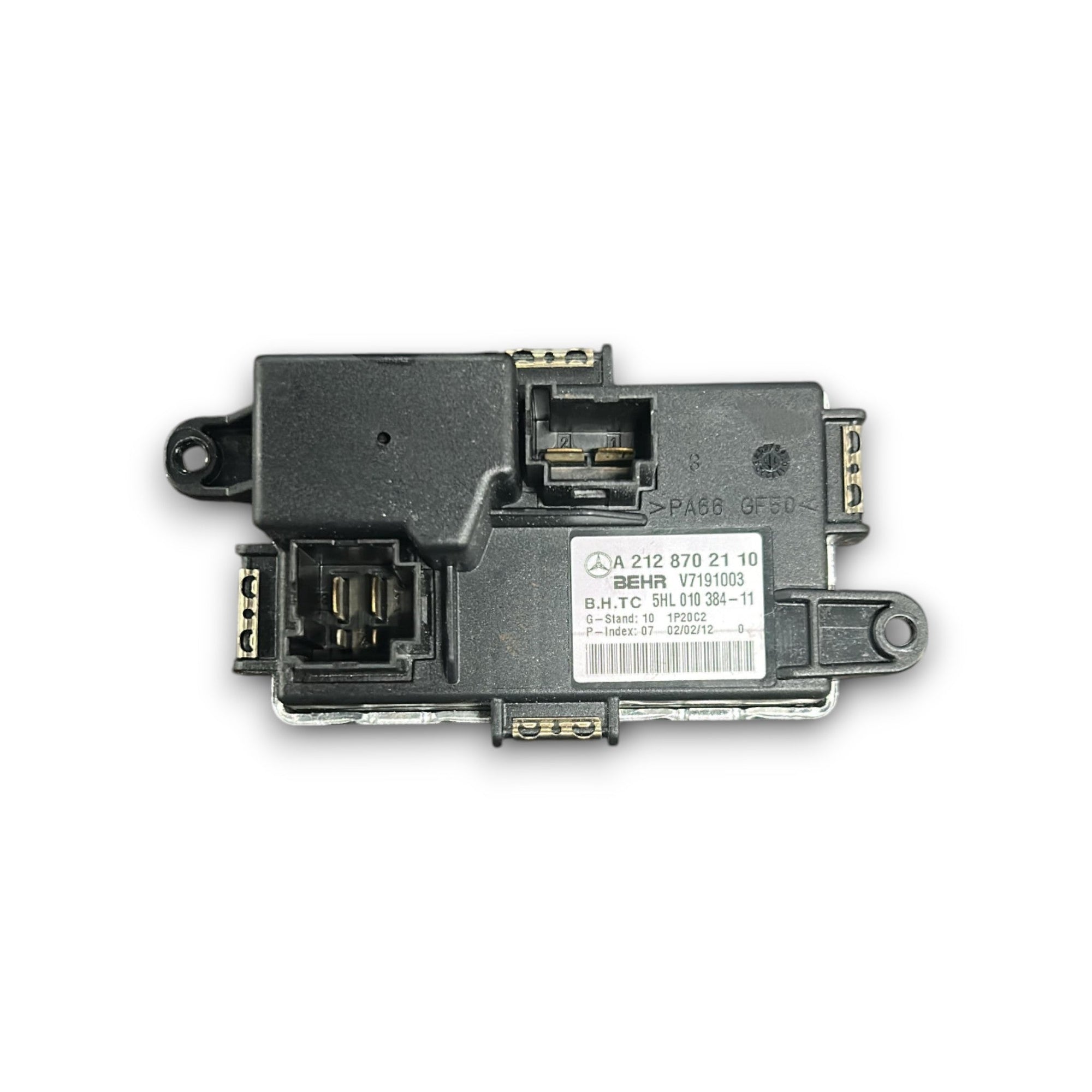 Centralina Ventola Abitacolo Mercedes Benz Classe E (W212) cod.A2128702110 (2009 > 2016) Resistenza - F&P CRASH SRLS - Ricambi Usati