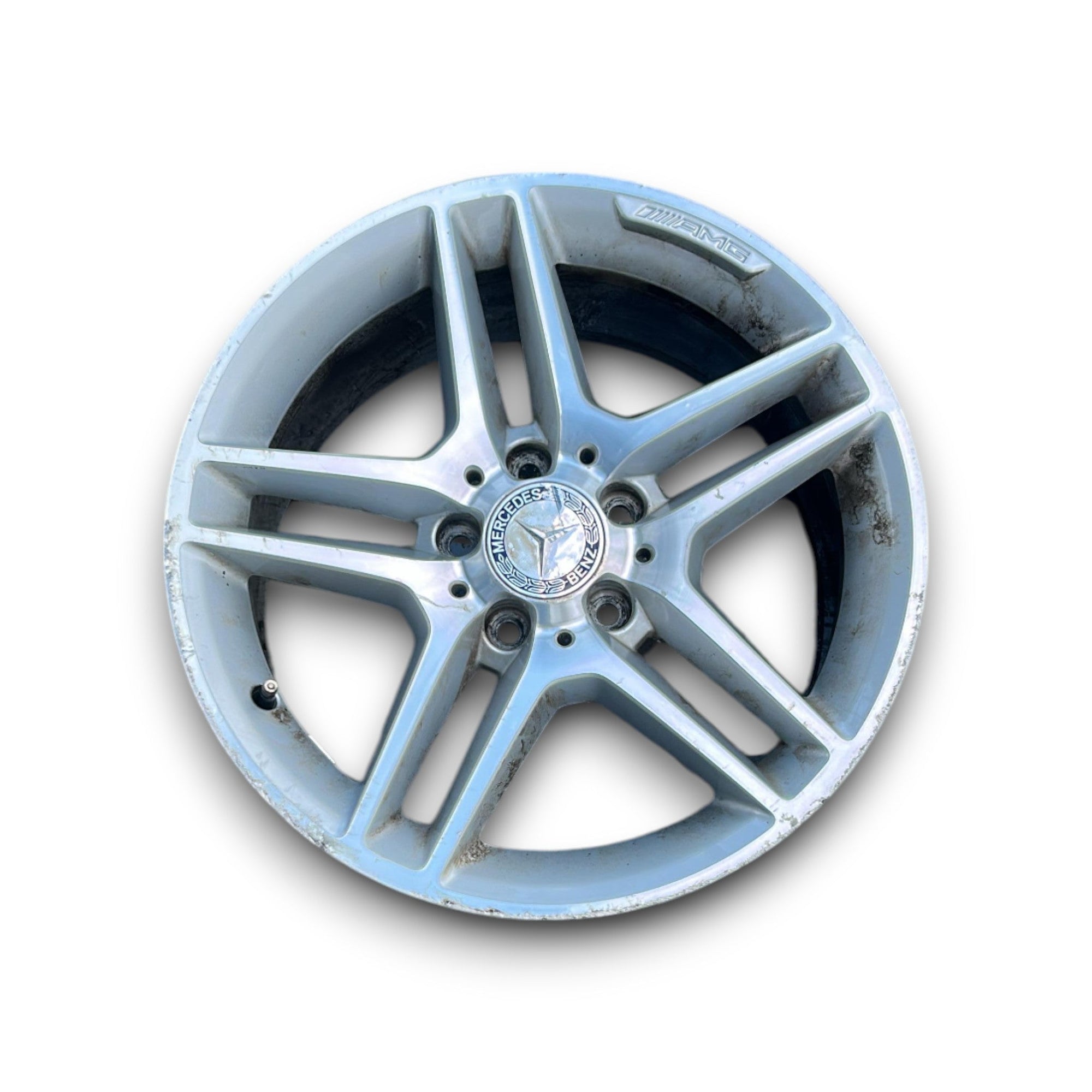 Cerchio In Lega (AMG) Mercedes Benz Classe C (W204) cod.A2044019702 (5 Fori / R17) (2007 > 2015) - F&P CRASH SRLS - Ricambi Usati