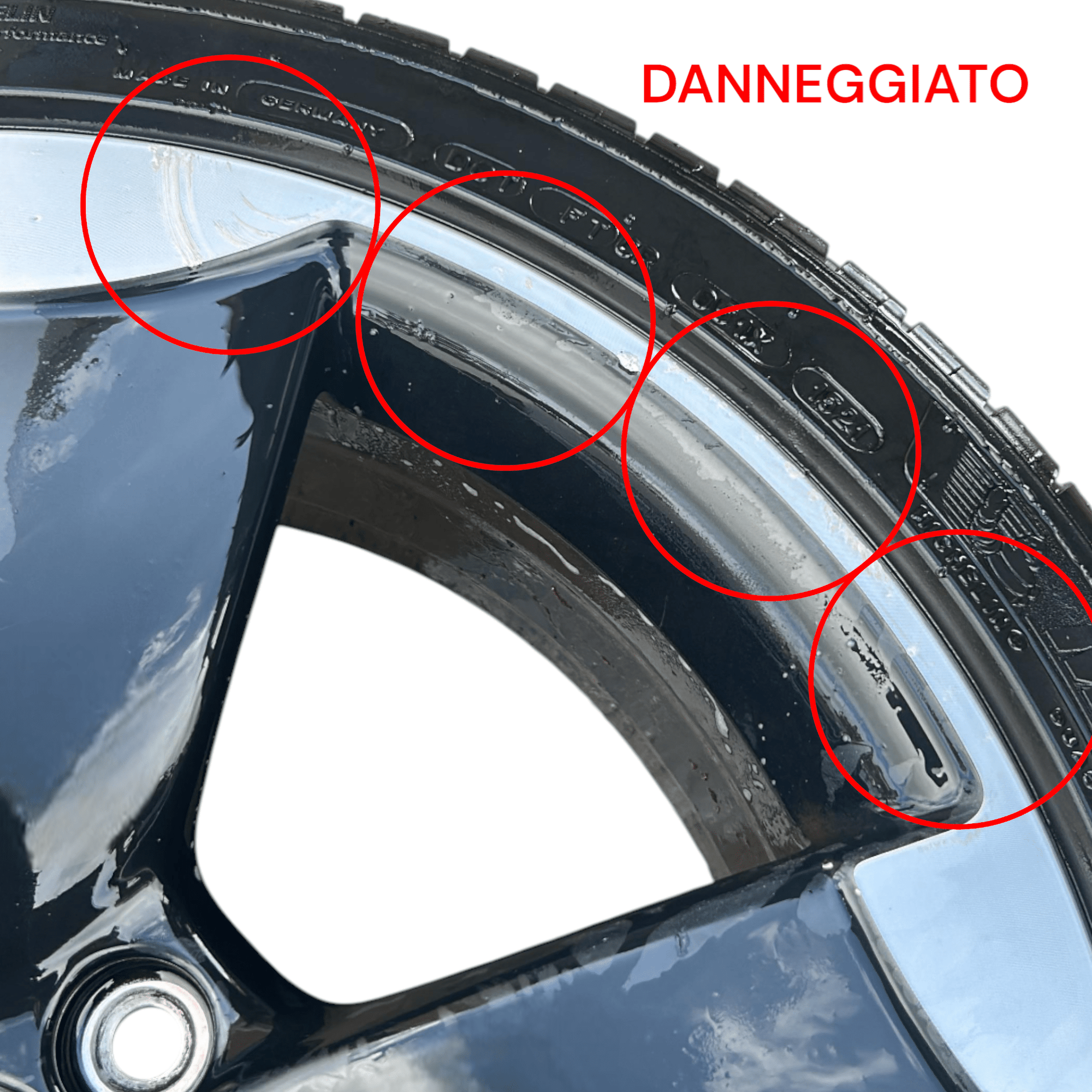 Cerchio In Lega (DIAMANTATO) Audi A3 (8V) cod.8V0601025BT (5 Fori / 225 / 40 R18) (2012 > 2020) - F&P CRASH SRLS - Ricambi Usati