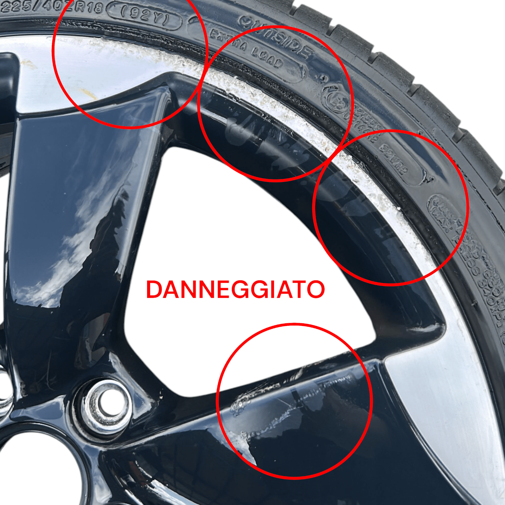 Cerchio In Lega (DIAMANTATO) Audi A3 (8V) cod.8V0601025BT (5 Fori / 225 / 40 R18) (2012 > 2020) - F&P CRASH SRLS - Ricambi Usati