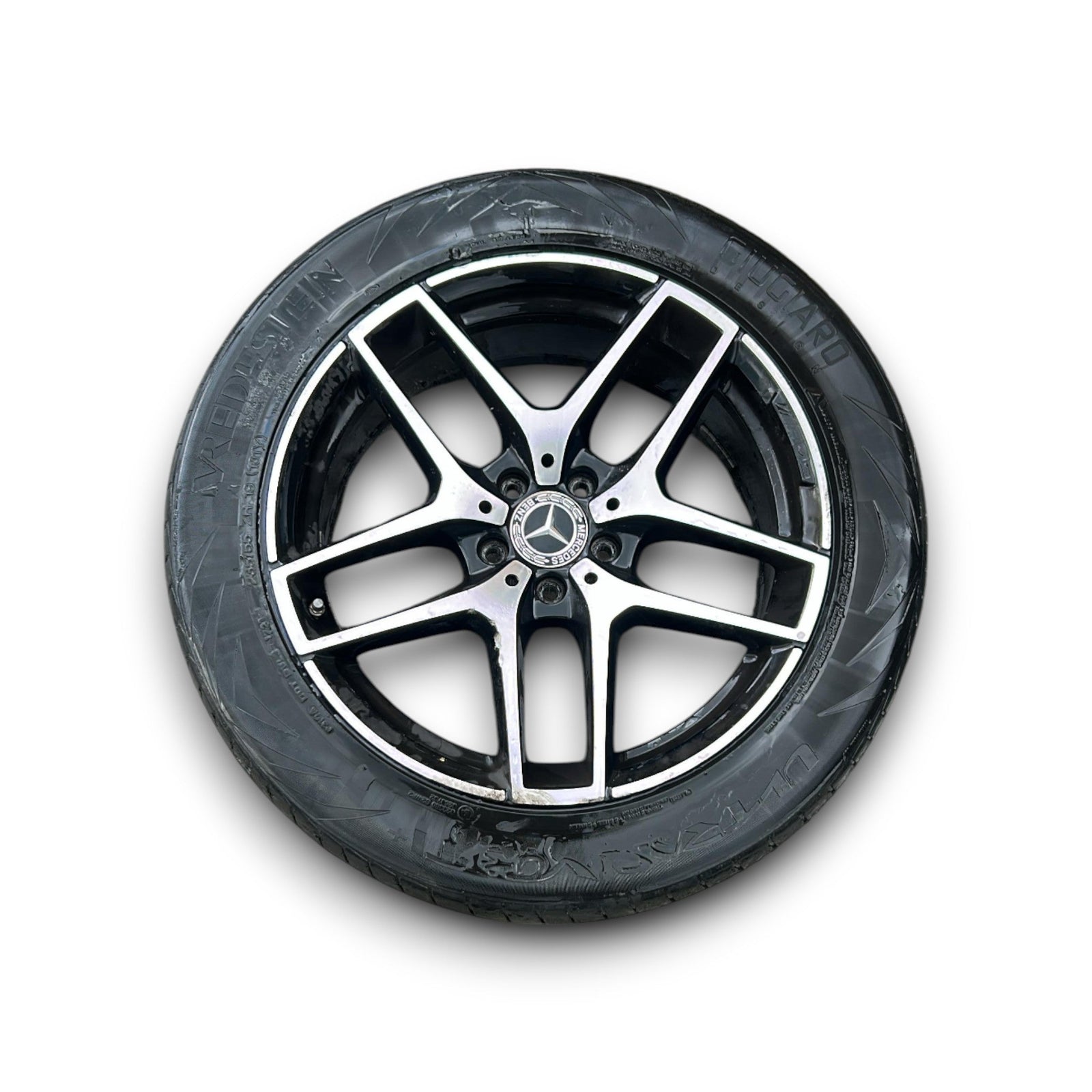 Cerchio In Lega (DIAMANTATO) Mercedes Benz GLC (X253) cod.A2534011800 (5 Fori / 235 / 55 R19) (2015 > 2022) - F&P CRASH SRLS - Ricambi Usati