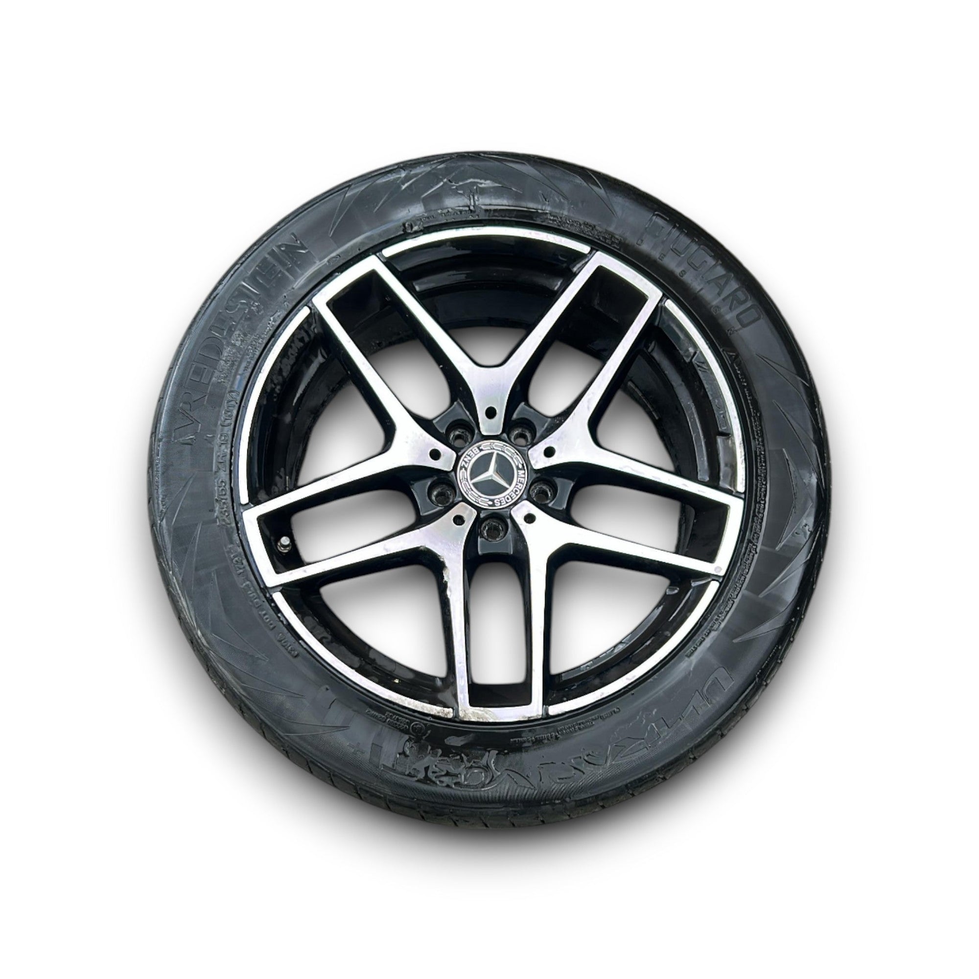 Cerchio In Lega (DIAMANTATO) Mercedes Benz GLC (X253) cod.A2534011800 (5 Fori / 235 / 55 R19) (2015 > 2022) - F&P CRASH SRLS - Ricambi Usati