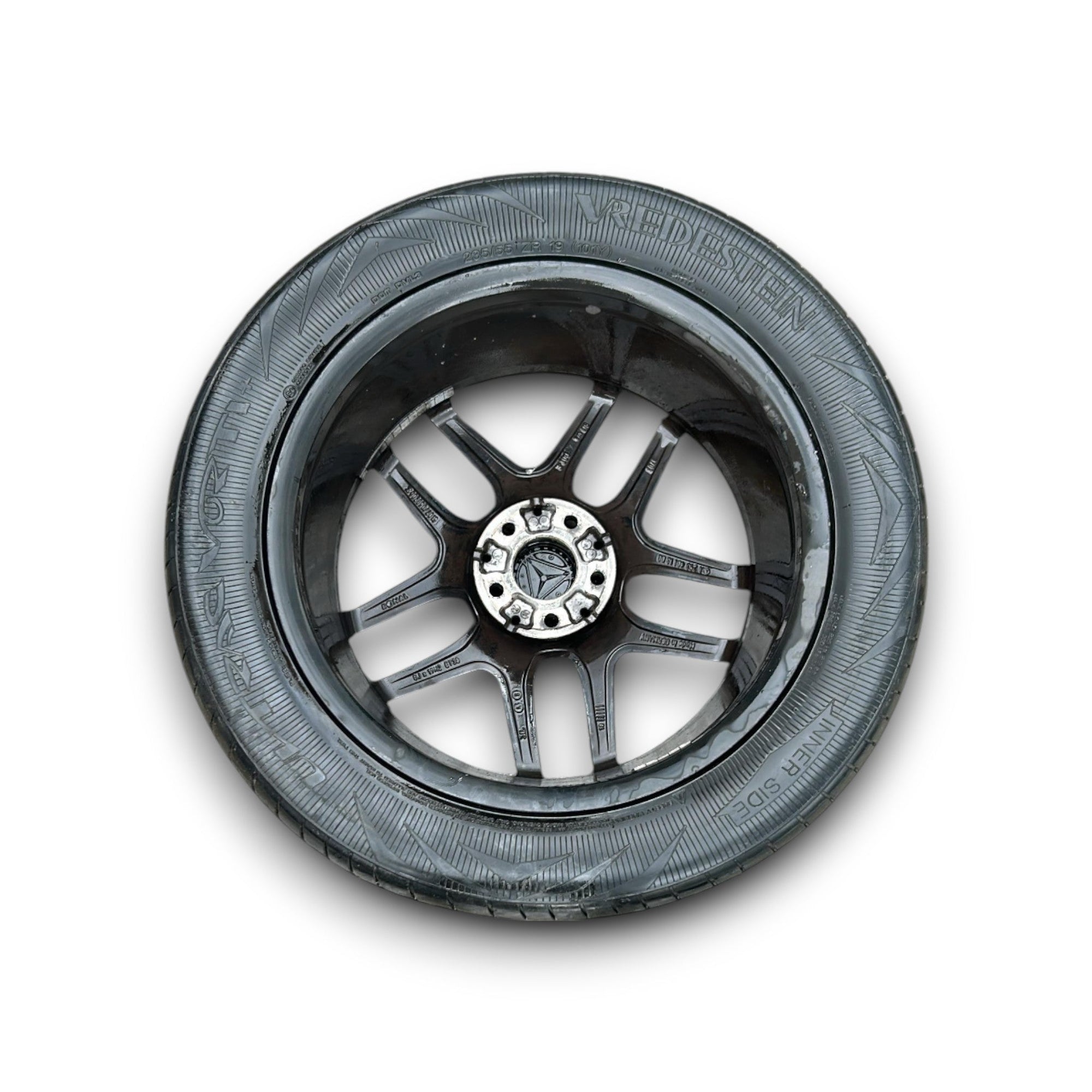 Cerchio In Lega (DIAMANTATO) Mercedes Benz GLC (X253) cod.A2534011800 (5 Fori / 235 / 55 R19) (2015 > 2022) - F&P CRASH SRLS - Ricambi Usati