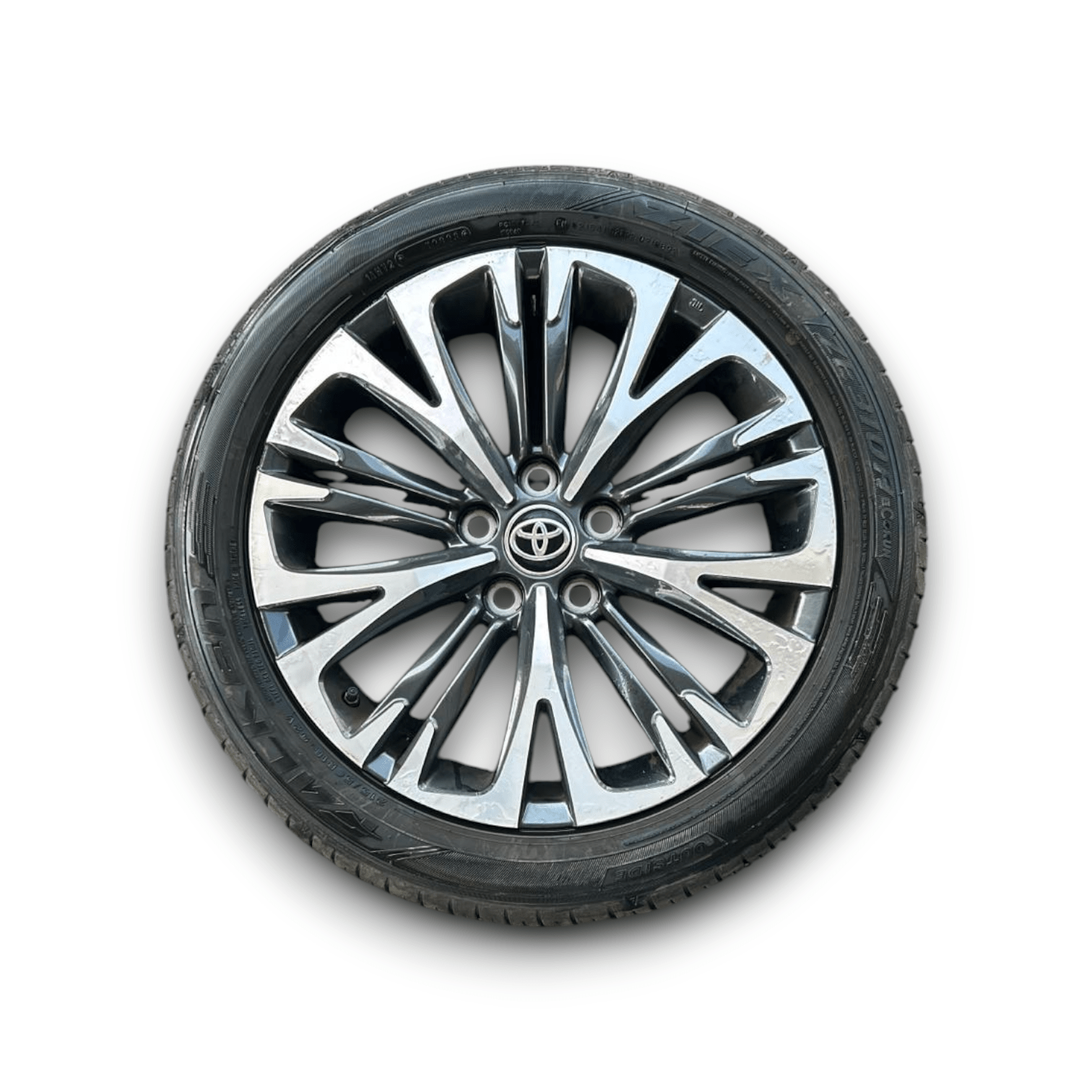 Cerchio In Lega Toyota Yaris Cross cod:CMS1118 - 1 (2020 >) (215/50 R18) - F&P CRASH SRLS - Ricambi Usati