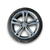 Cerchio In Lega Volkswagen Golf 7.5 cod:5G0601025DC (2017 >) (225/40 R18) - F&P CRASH SRLS - Ricambi Usati