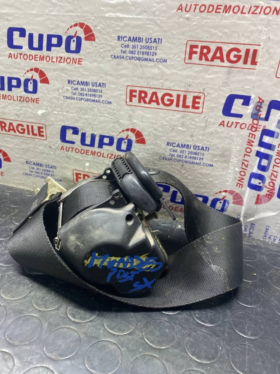 Cintura di sicurezza posteriore sinistra Ford mondeo cod:1S71N611B69 33006158 - F&amp;P CRASH SRLS - Ricambi Usati
