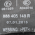 Cintura Di Sicurezza Posteriore Sinistra Renault Captur COD: 888405148R (2013 - 2019) - F&P CRASH SRLS - Ricambi Usati