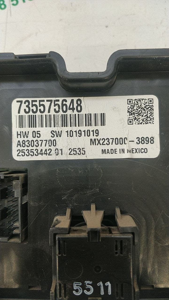 Comandi clima a/c automatico Fiat Panda ( 312 ) 2016 cod 735575648 - F&P CRASH SRLS - Ricambi Usati