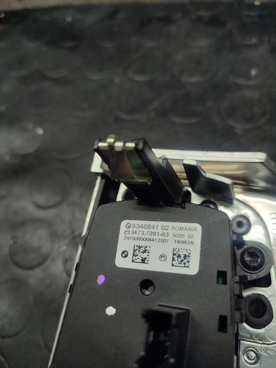 Comandi interruttore fari luci Bmw serie 5 ( F10 / F11 - 2015 ) cod 9346841 - 02 - F&P CRASH SRLS - Ricambi Usati