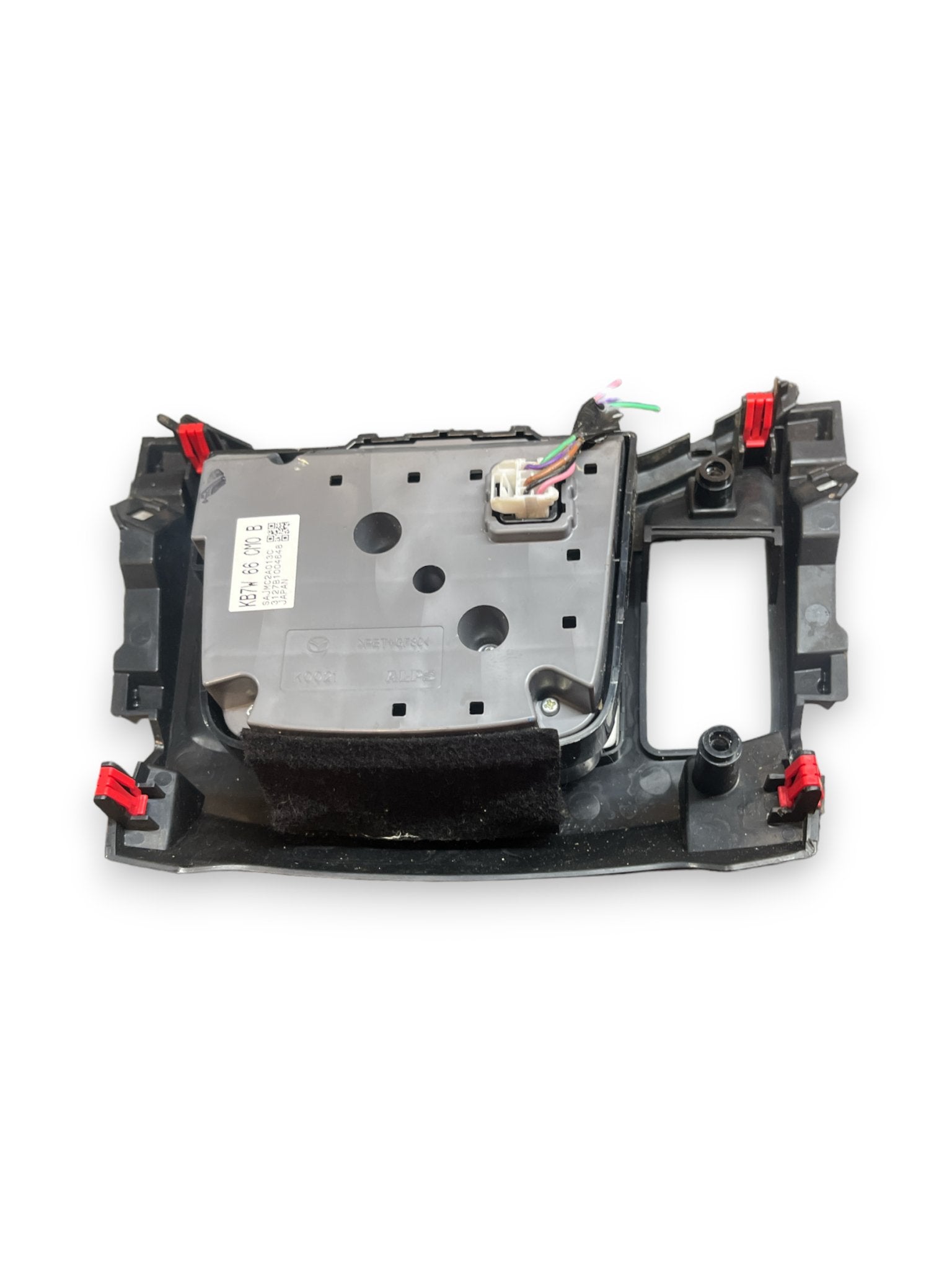 Comandi Interruttori Multifunzione Controllo Autoradio Navigatore Mazda CX-5 ( 2018 ) cod : KB7W66CM0B - F&P CRASH SRLS - Ricambi Usati