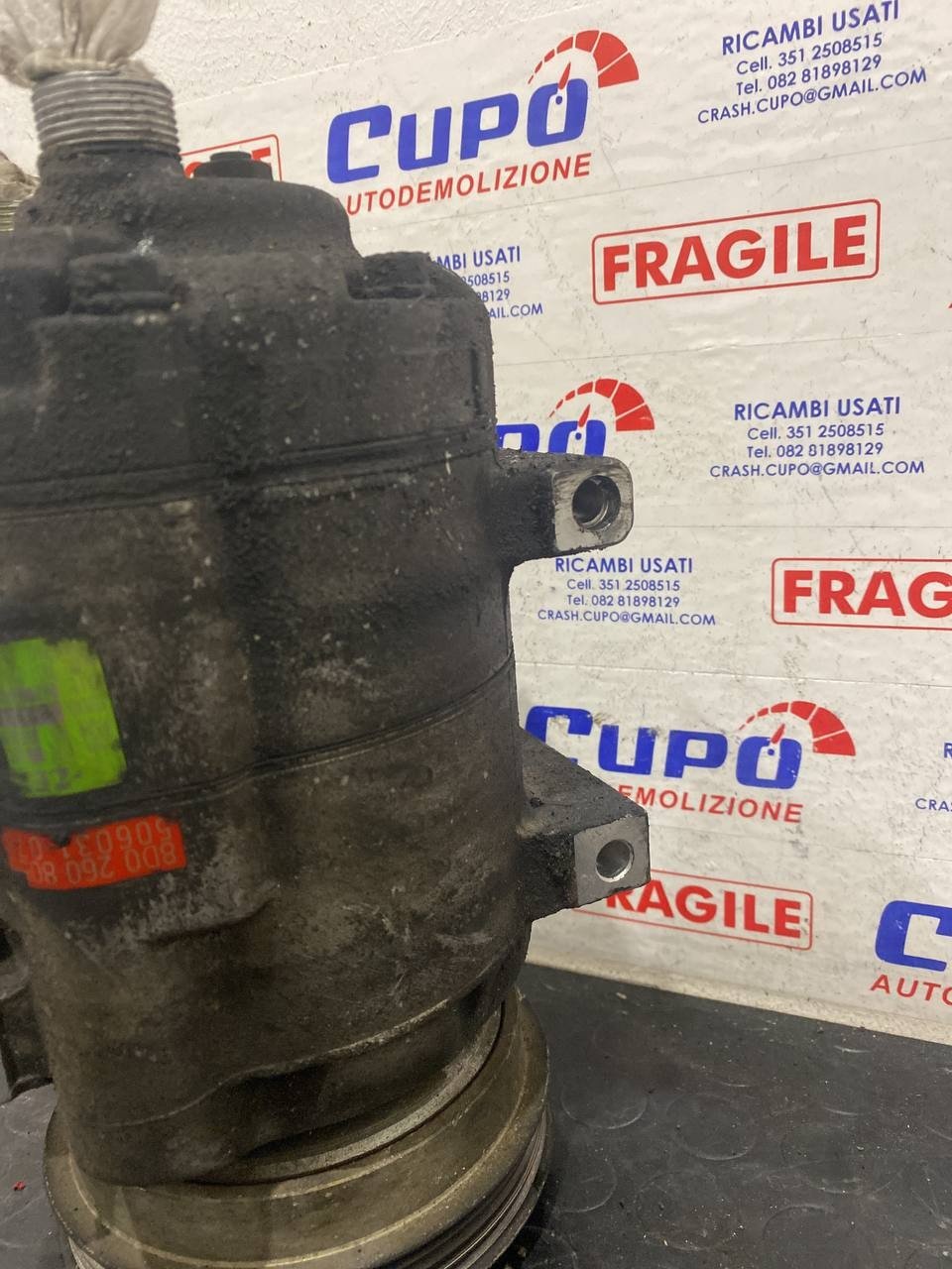 Compressore aria clima A/C Audi A4 1.9 tdi cod: 8d0260805d - F&P CRASH SRLS - Ricambi Usati