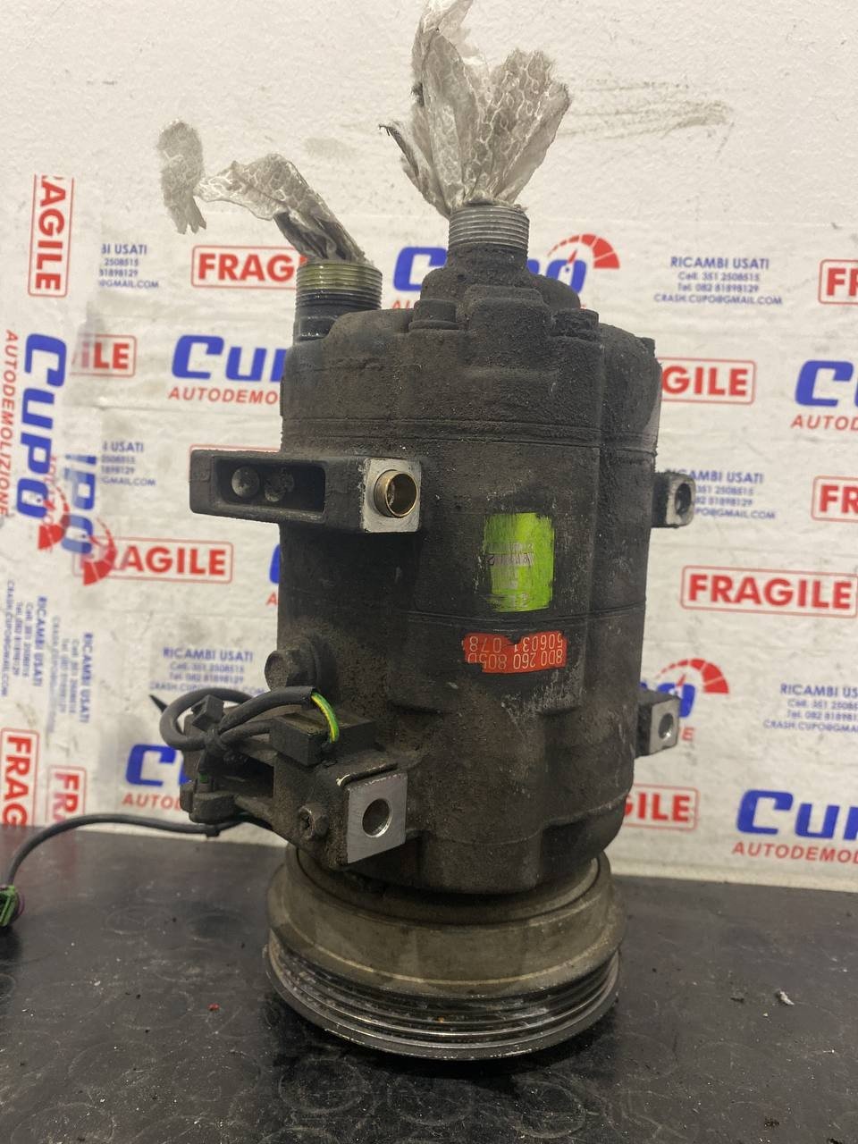 Compressore aria clima A/C Audi A4 1.9 tdi cod: 8d0260805d - F&P CRASH SRLS - Ricambi Usati