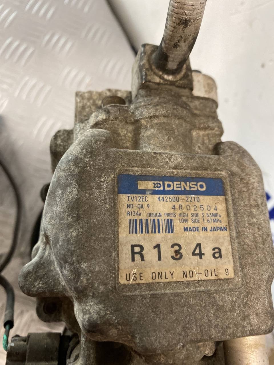 Compressore aria clima a/c Fiat punto 1.2 cod:4425002210 - F&P CRASH SRLS - Ricambi Usati