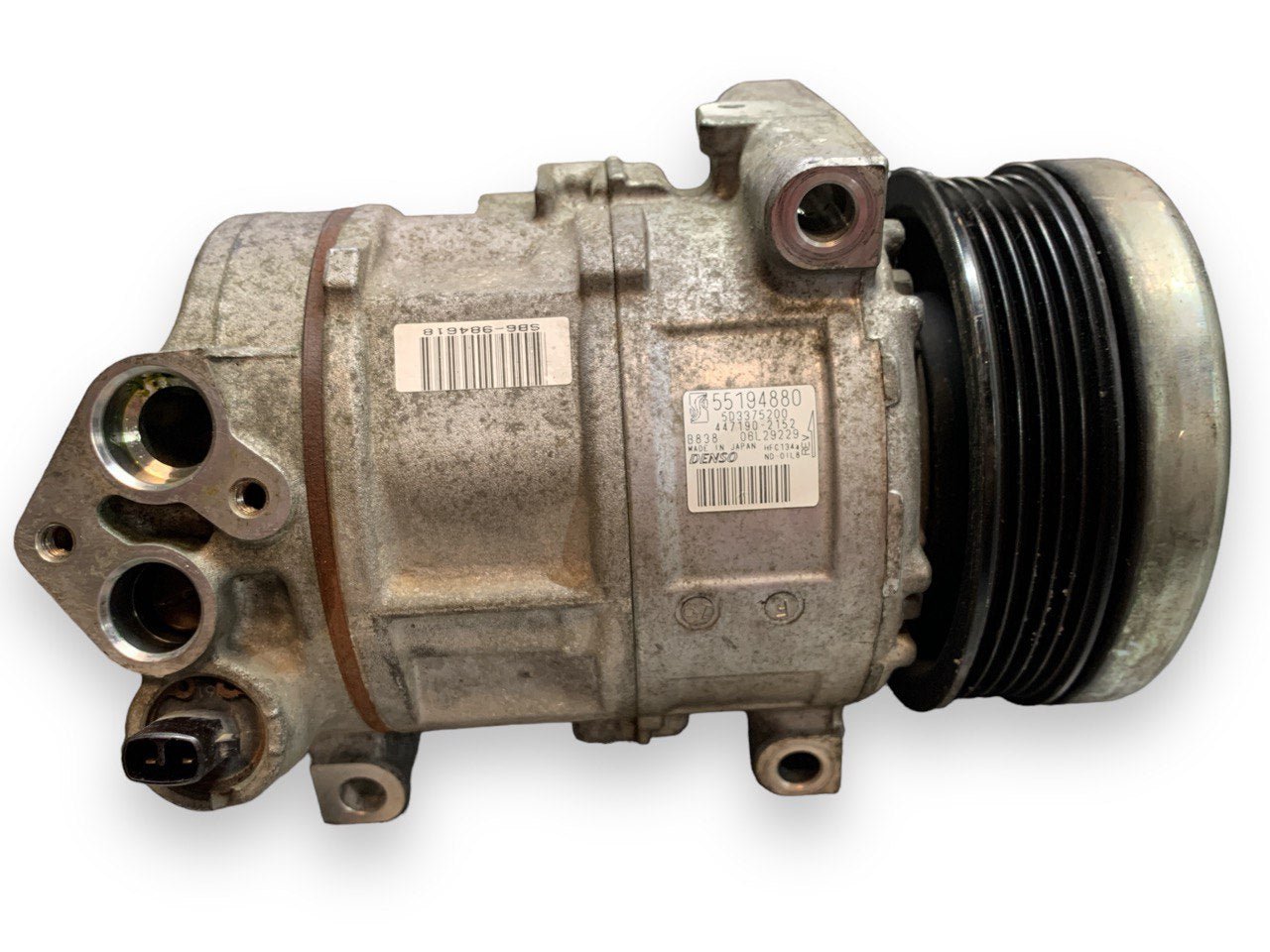 Compressore Aria / clima Fiat Punto Evo 1.4 Benzina / Metano (2016) COD:55194880 - F&P CRASH SRLS - Ricambi Usati