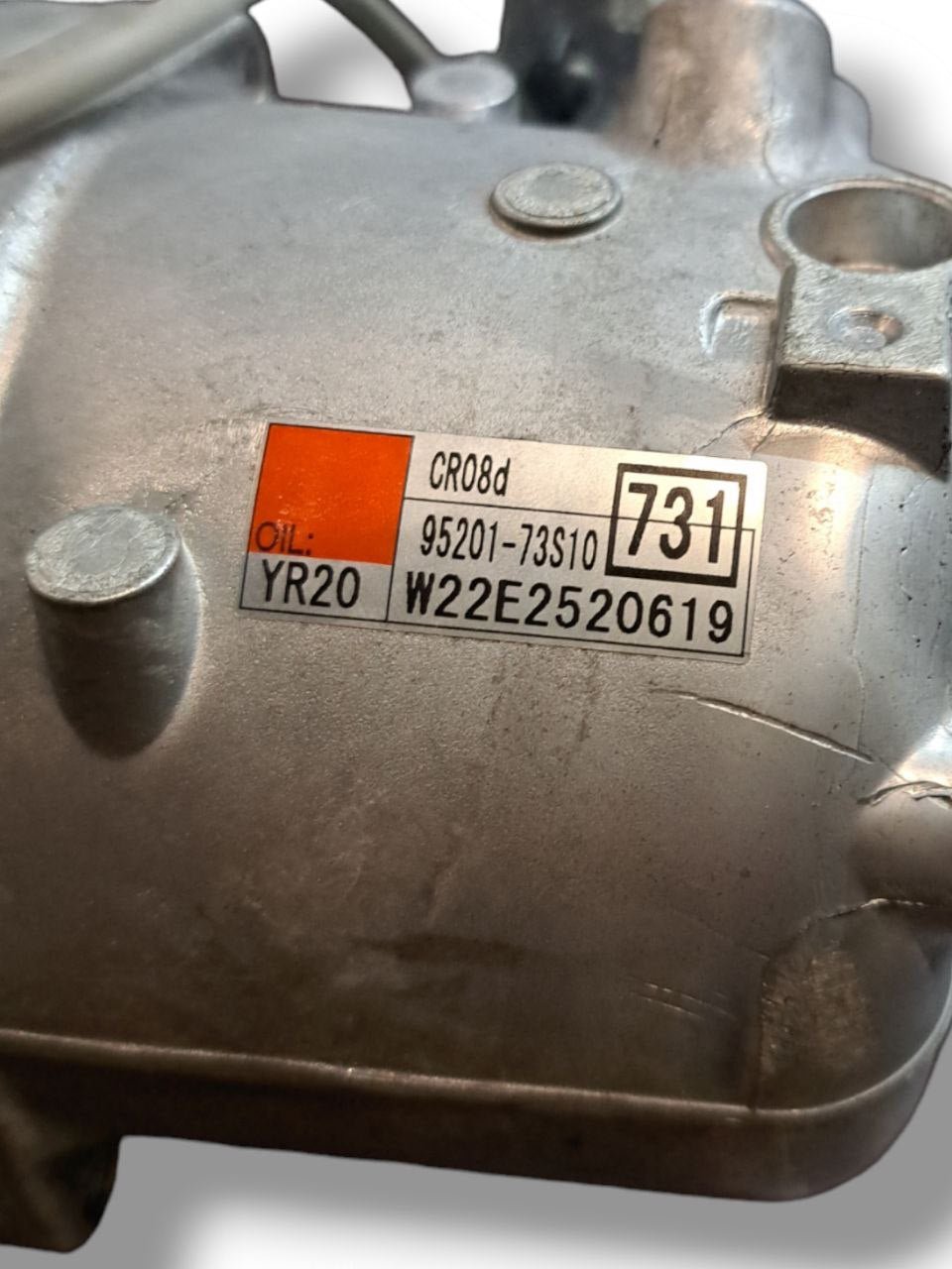 Compressore aria / clima Suzuki Ignis 1.2 hybrid (2021) COD:95201-73S10 - F&P CRASH SRLS - Ricambi Usati