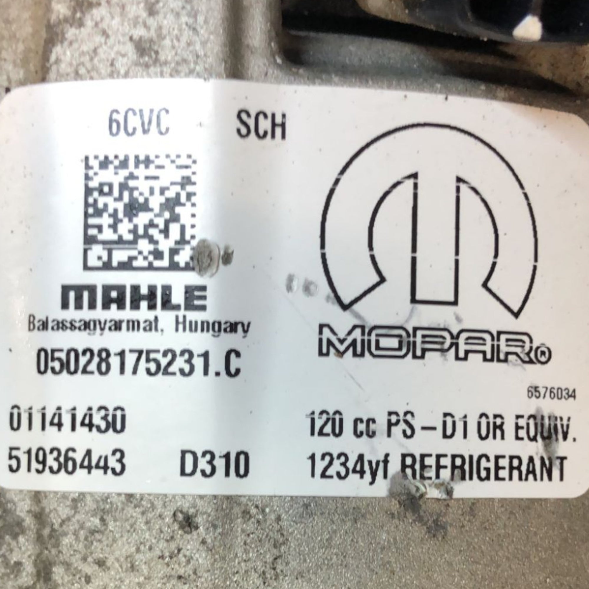 Compressore Aria Condizionata Jeep Renegade 1.6 diesel (2014 >) cod:01141430 - F&P CRASH SRLS - Ricambi Usati