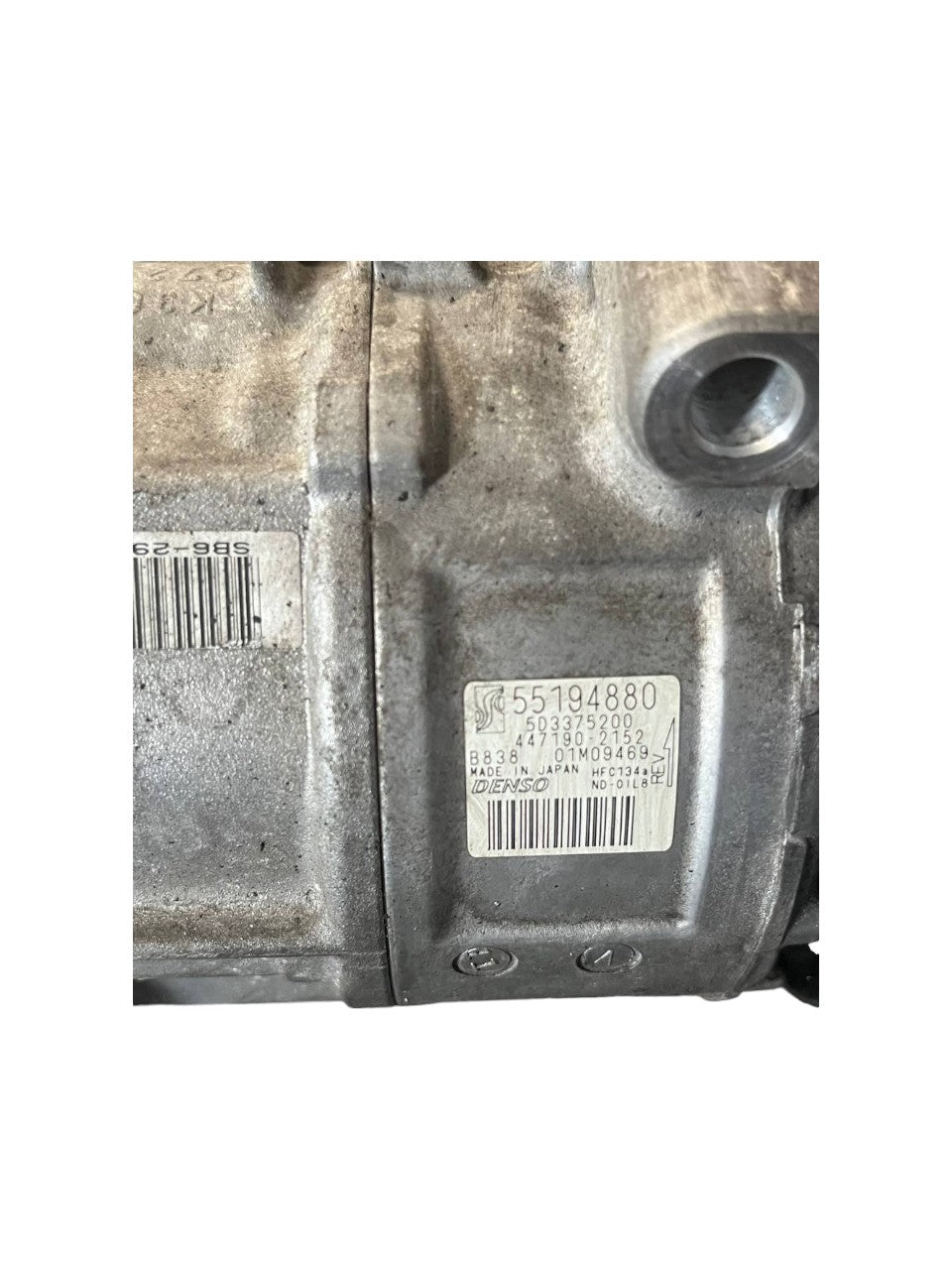 Compressore clima Alfa Romeo Mito 1.4 Benzina (2008 - 2018) cod.55194880 - F&P CRASH SRLS - Ricambi Usati