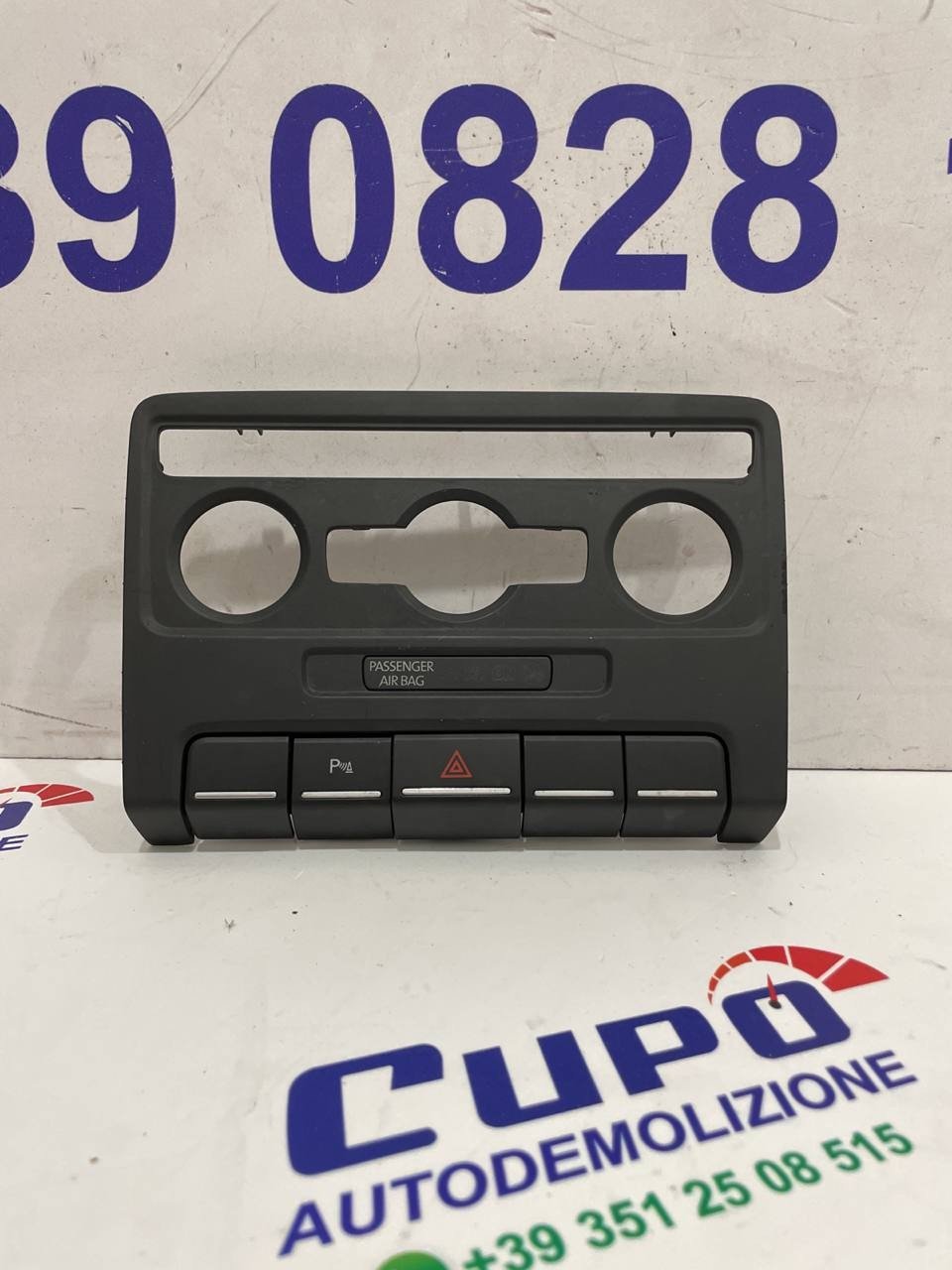 Console unità controllo aria condizionata volkswagen polo 6R 09-17 con pannello interruttori 5c5820073 - F&amp;P CRASH SRLS - Ricambi Usati