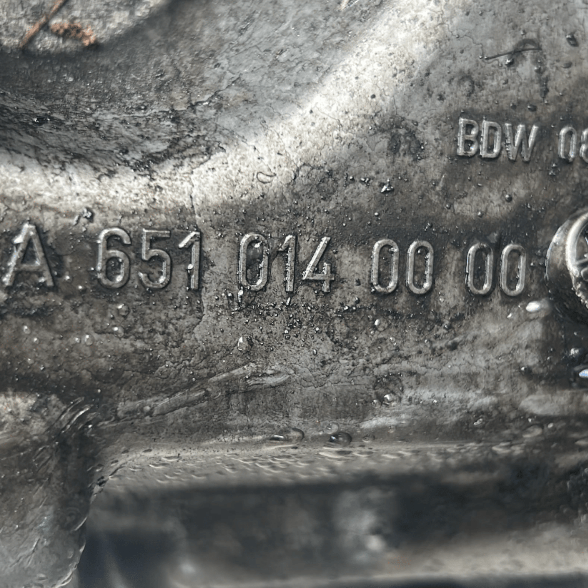 Coppa Olio Motore Mercedes Benz GLA (X156) cod.A6510140000 2.2 Diesel (2013 > 2019) cod.A6510103808 - F&P CRASH SRLS - Ricambi Usati