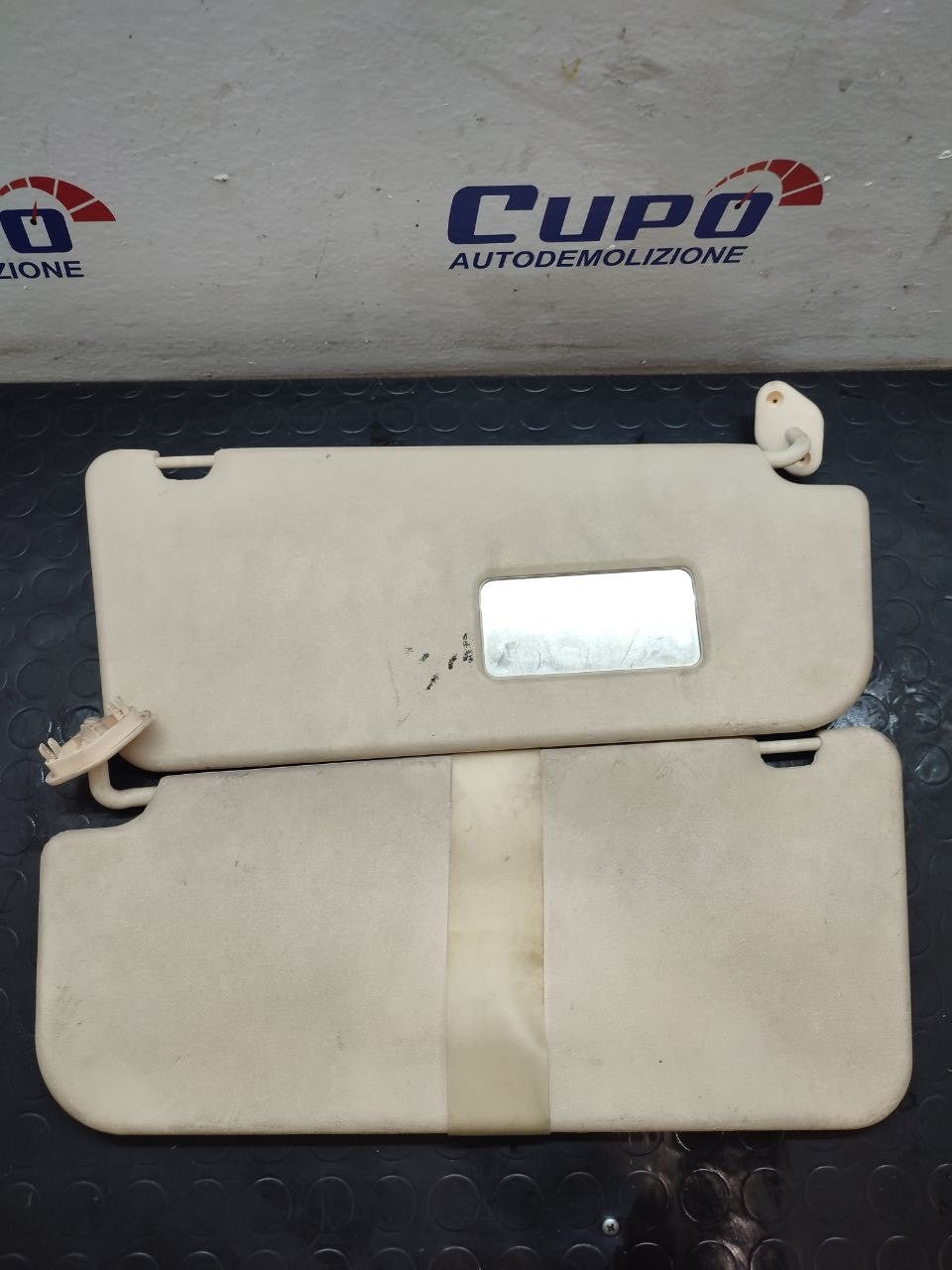 Coppia alette parasole CITROEN BERLINGO 1.9 D - F&P CRASH SRLS - Ricambi Usati
