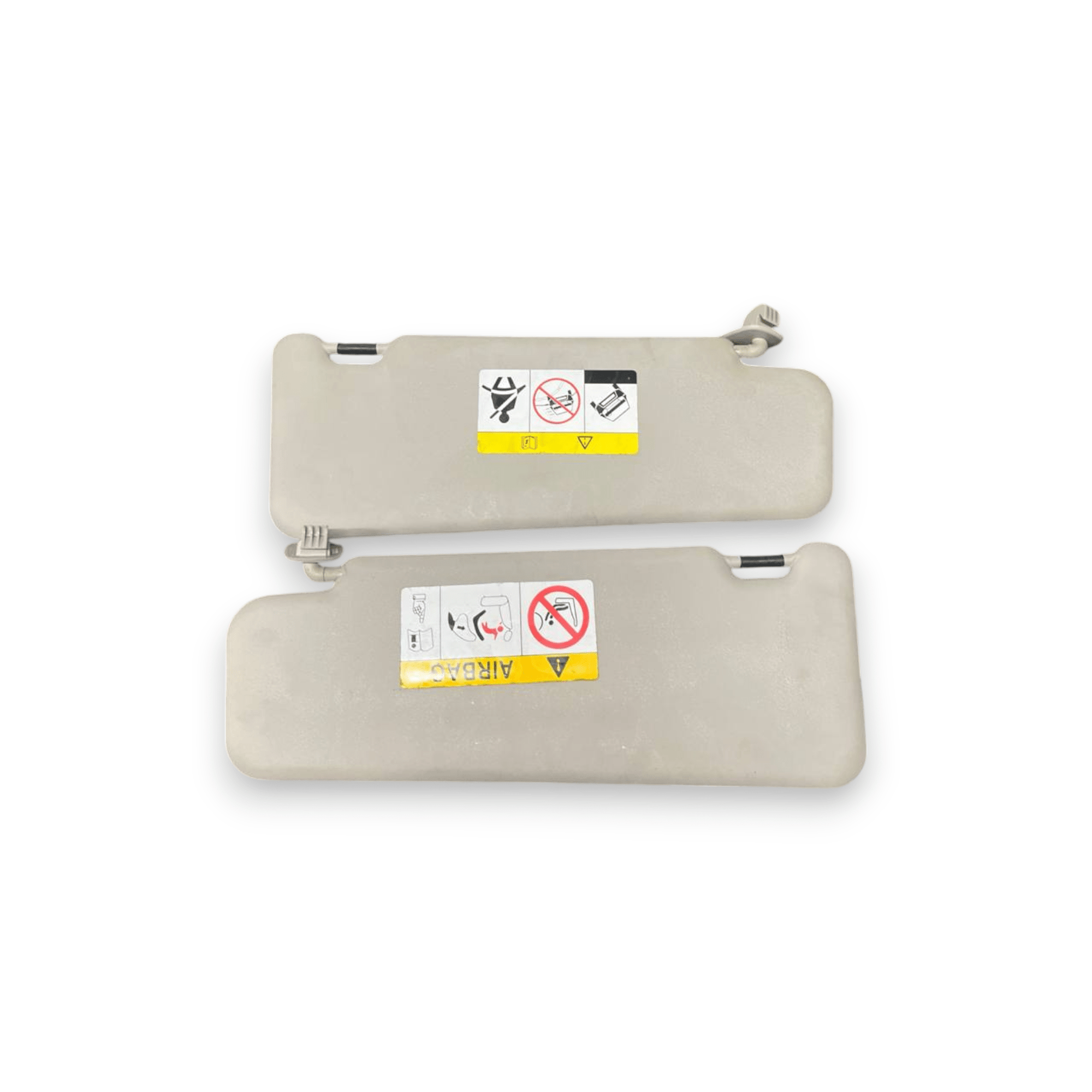 Coppia Alette Parasole Dacia Duster I (2010 al 2017) - F&P CRASH SRLS - Ricambi Usati