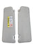 Coppia Alette Parasole Dacia Sandero (2012 - 2020) Cod:964012333R / 964004591R - F&P CRASH SRLS - Ricambi Usati