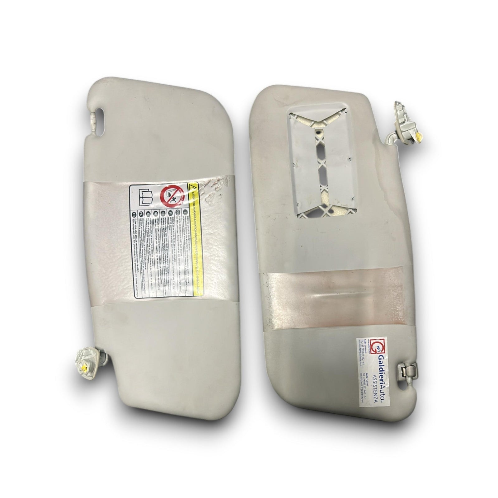 Coppia Alette Parasole Fiat 500L cod.7355670100 (2012 > 2022) - F&P CRASH SRLS - Ricambi Usati