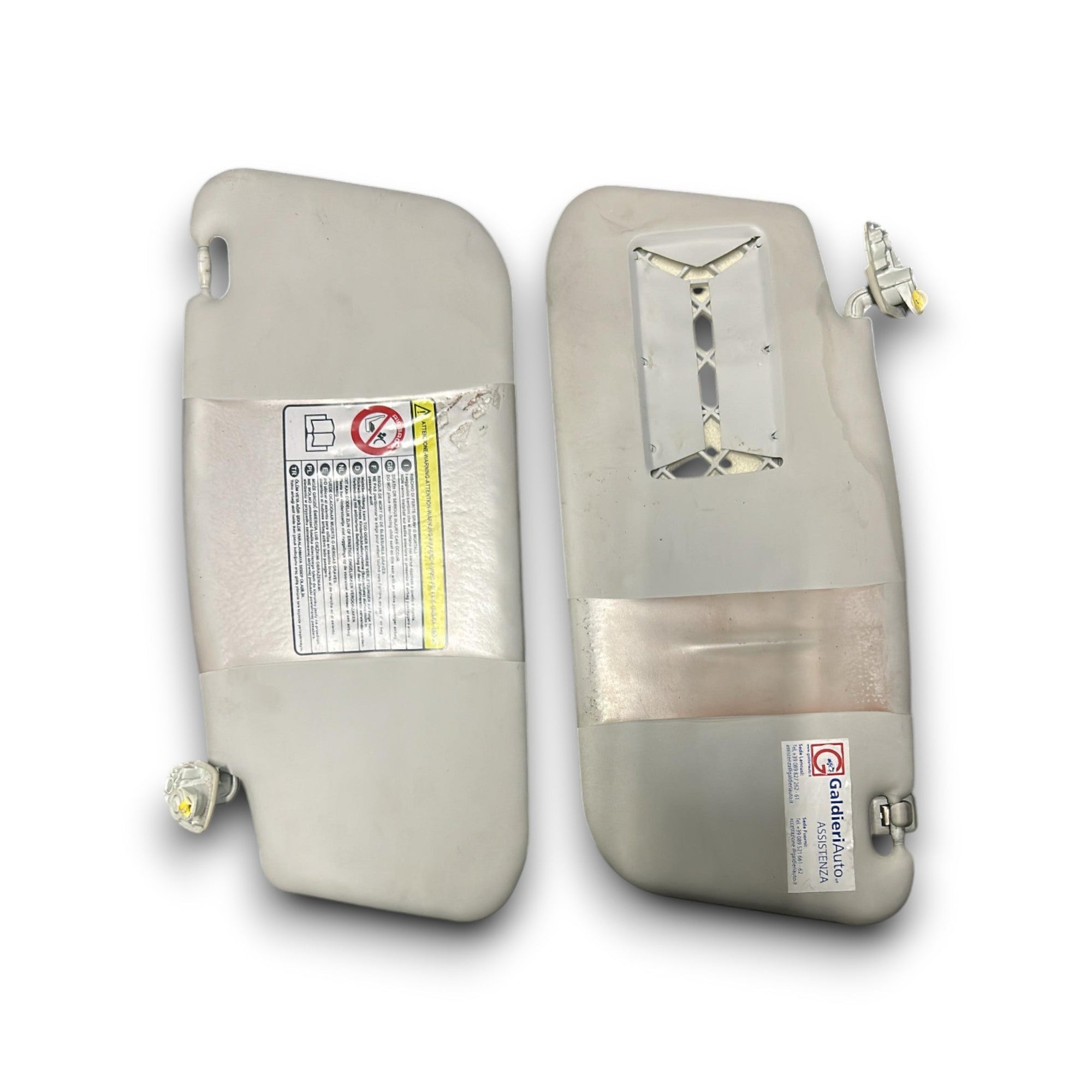 Coppia Alette Parasole Fiat 500L cod.7355670100 (2012 > 2022) - F&P CRASH SRLS - Ricambi Usati